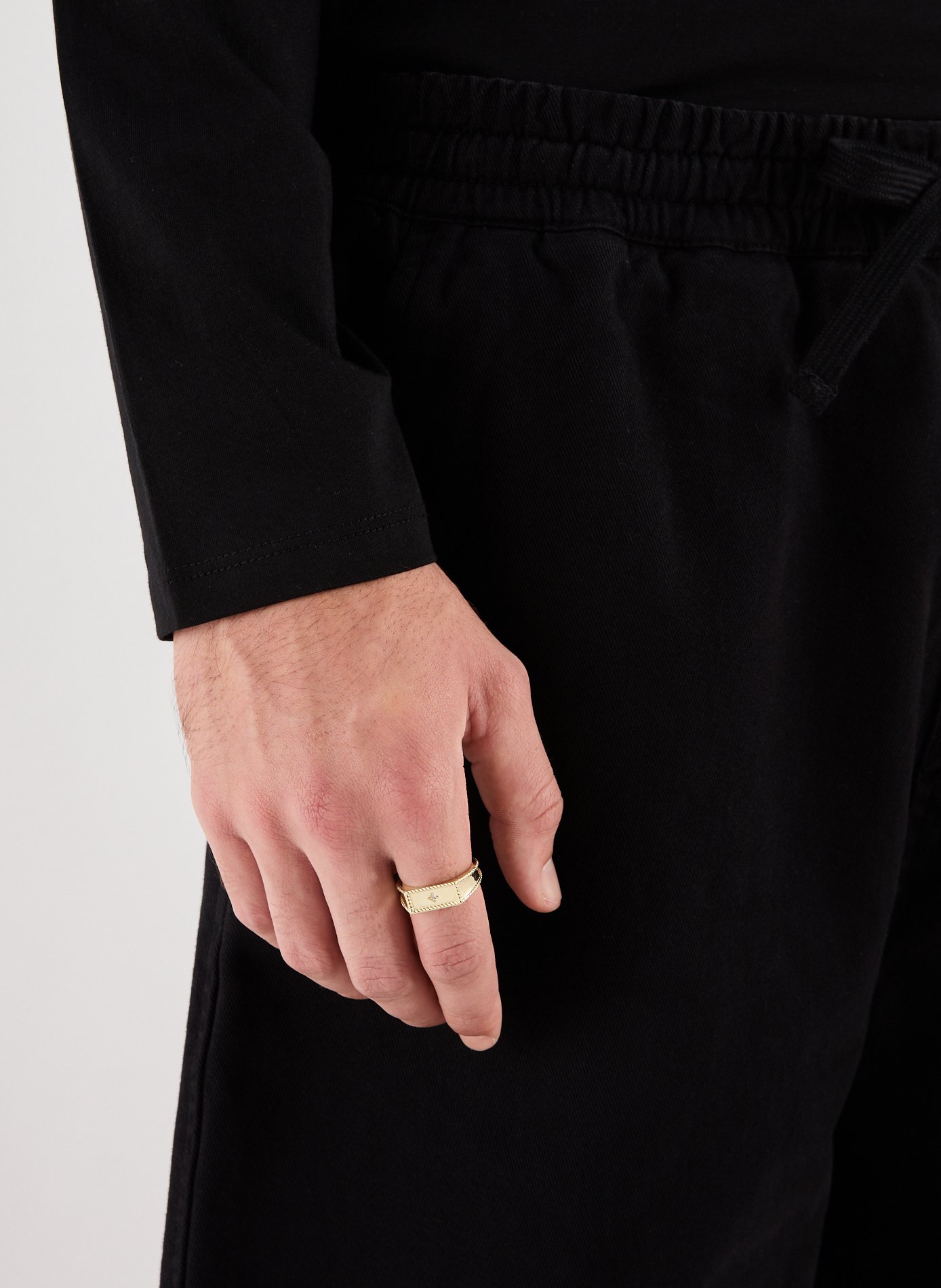 Gold Moonlight Ring SERGE DENIMES Golden