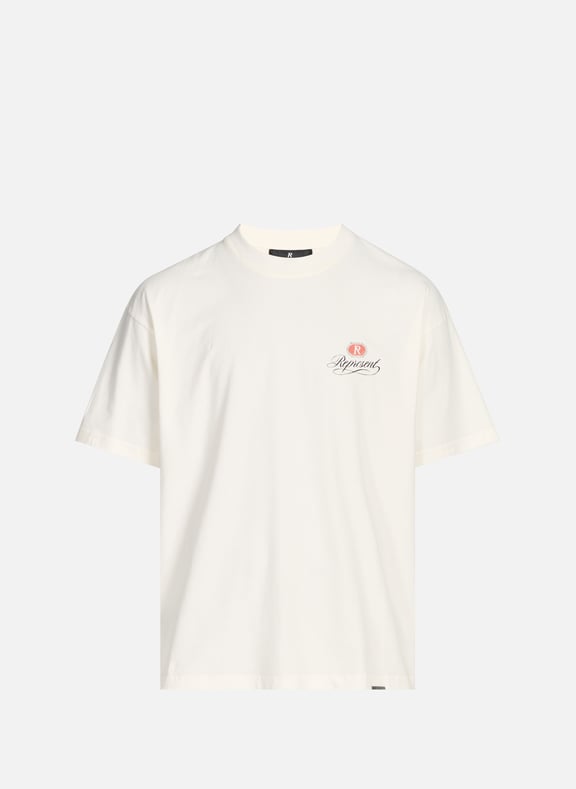 T-shirt imprimé en coton Blanc by REPRESENT REPRESENT T-shirt imprimé en coton Blanc