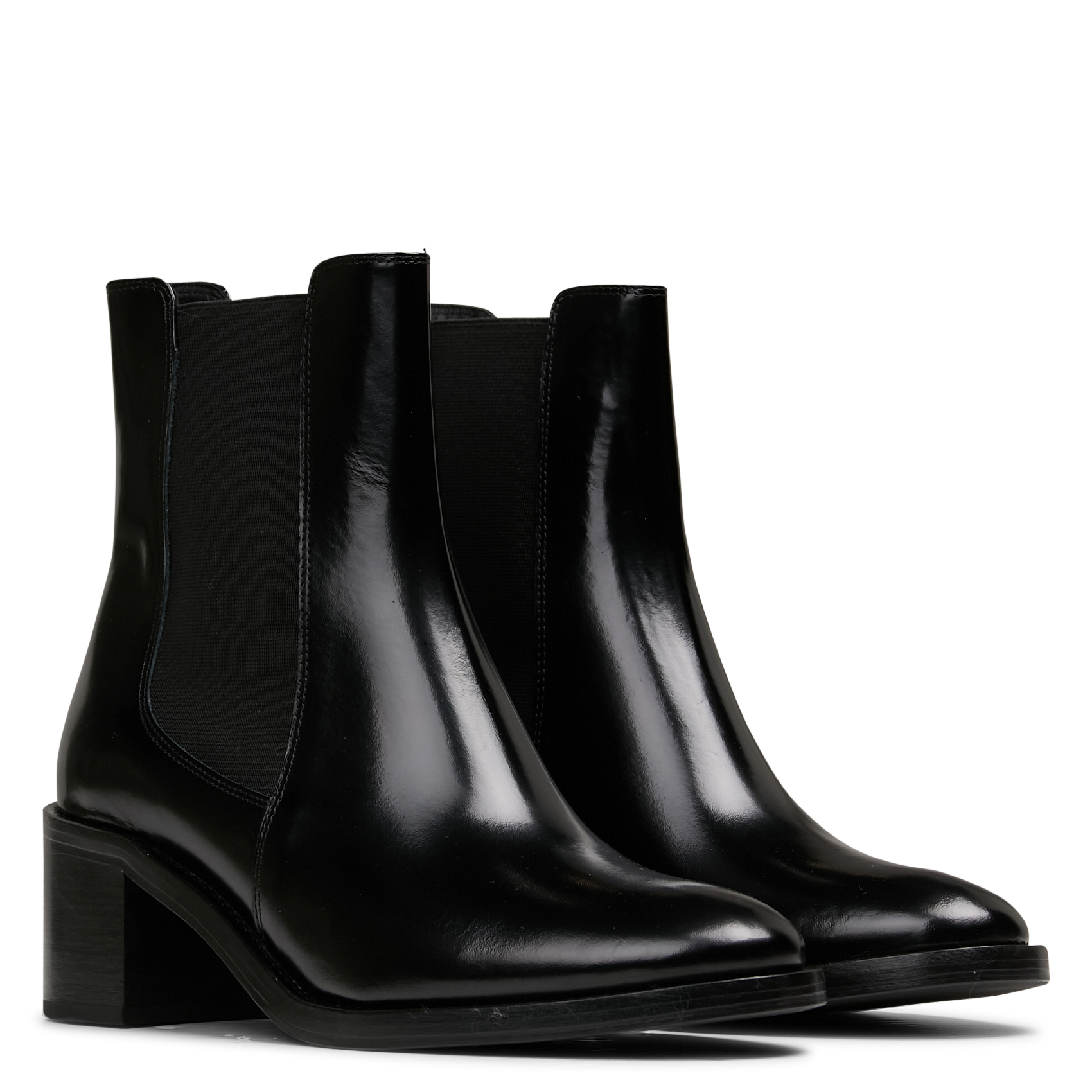 Bottines en cuir n°289 RIVECOUR Noir
