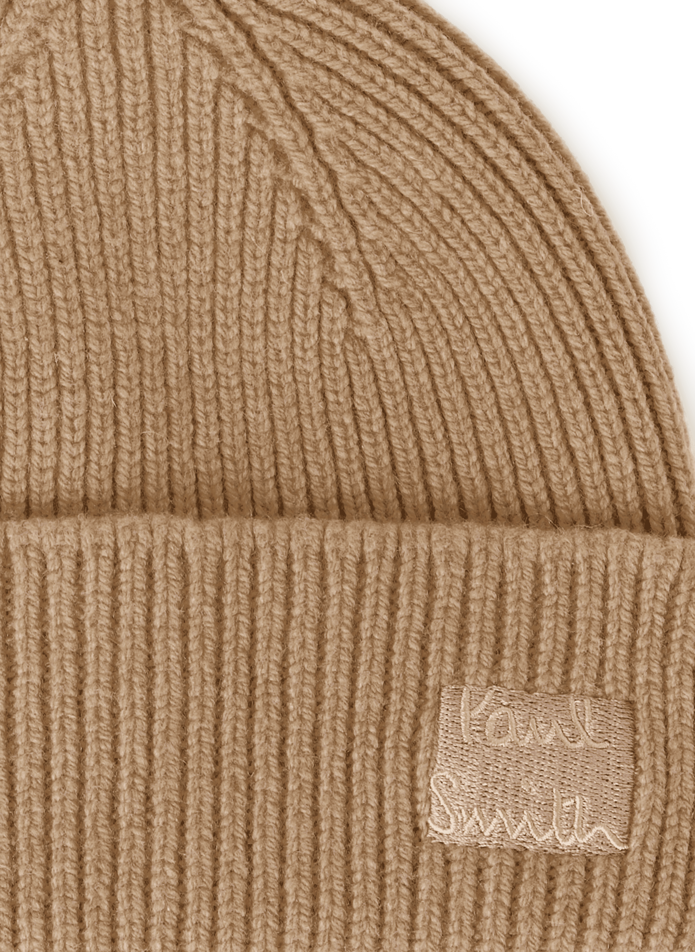 Bonnet en laine PAUL SMITH Beige