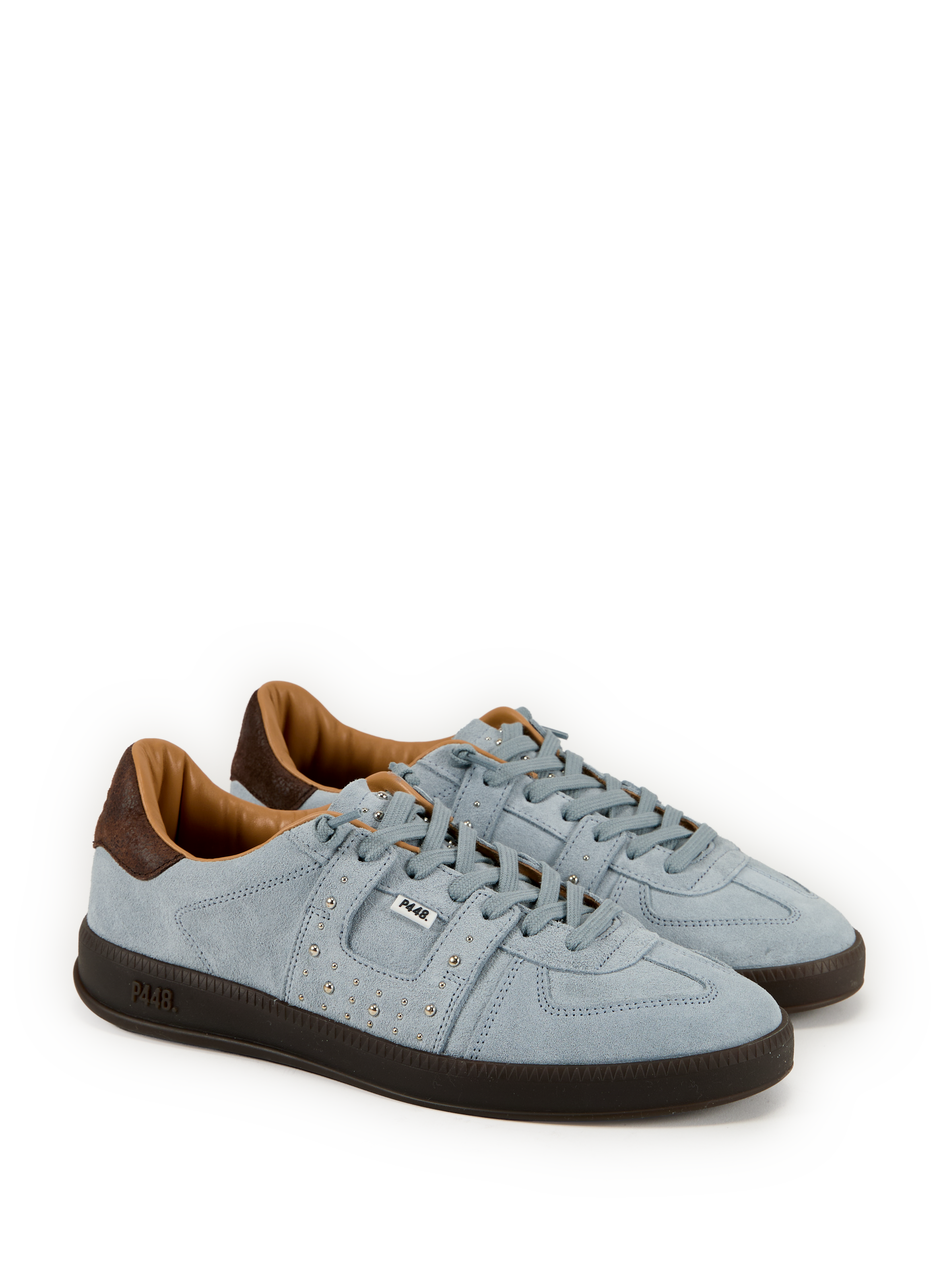 Suede sneakers  P448 Grey