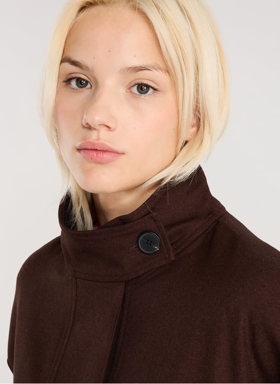 Veste unie oversize | Marron by SUNCOO Veste unie oversize Marron