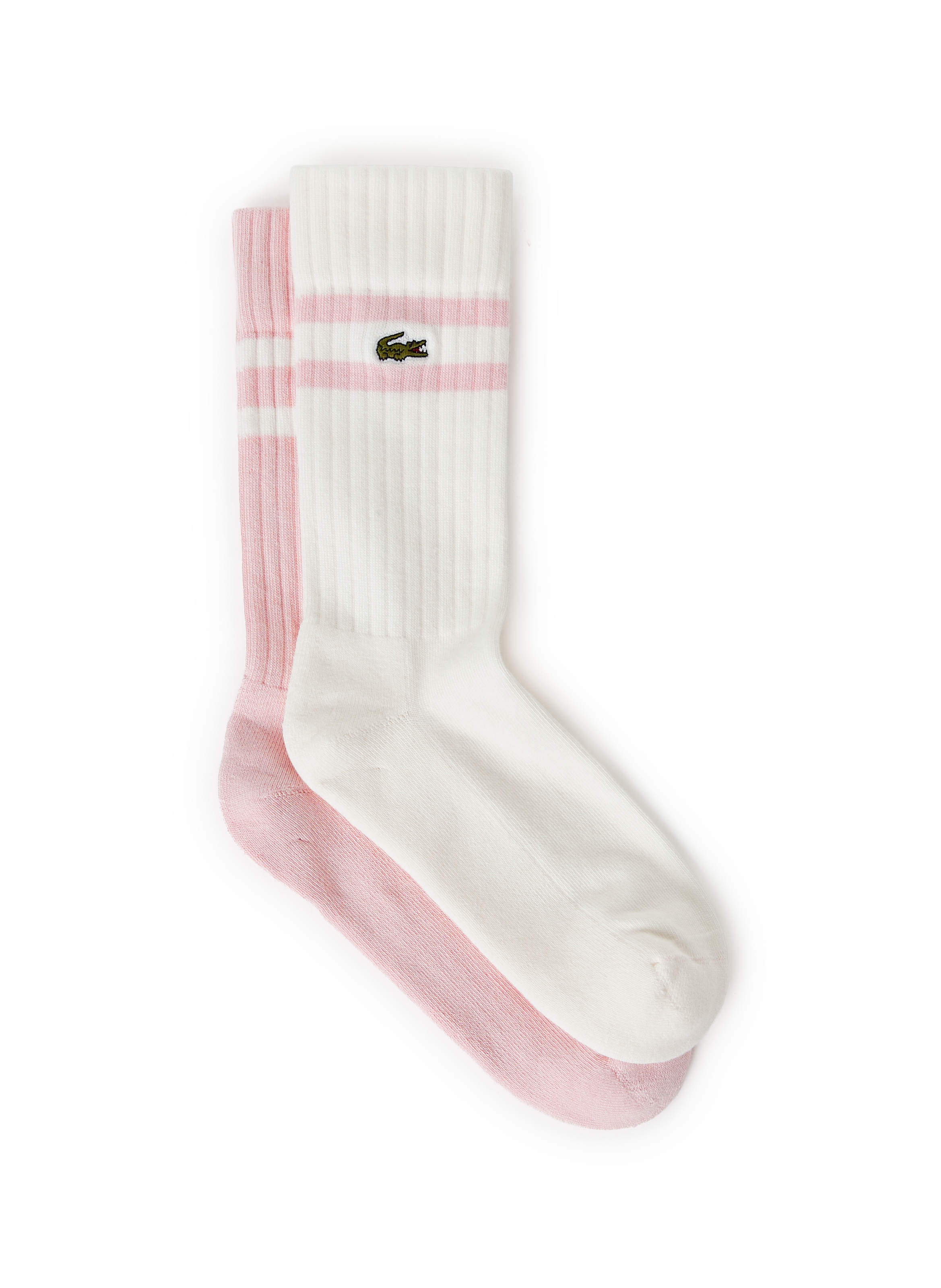 LACOSTE Lot de 2 paires de chaussettes épaisses Multicolore