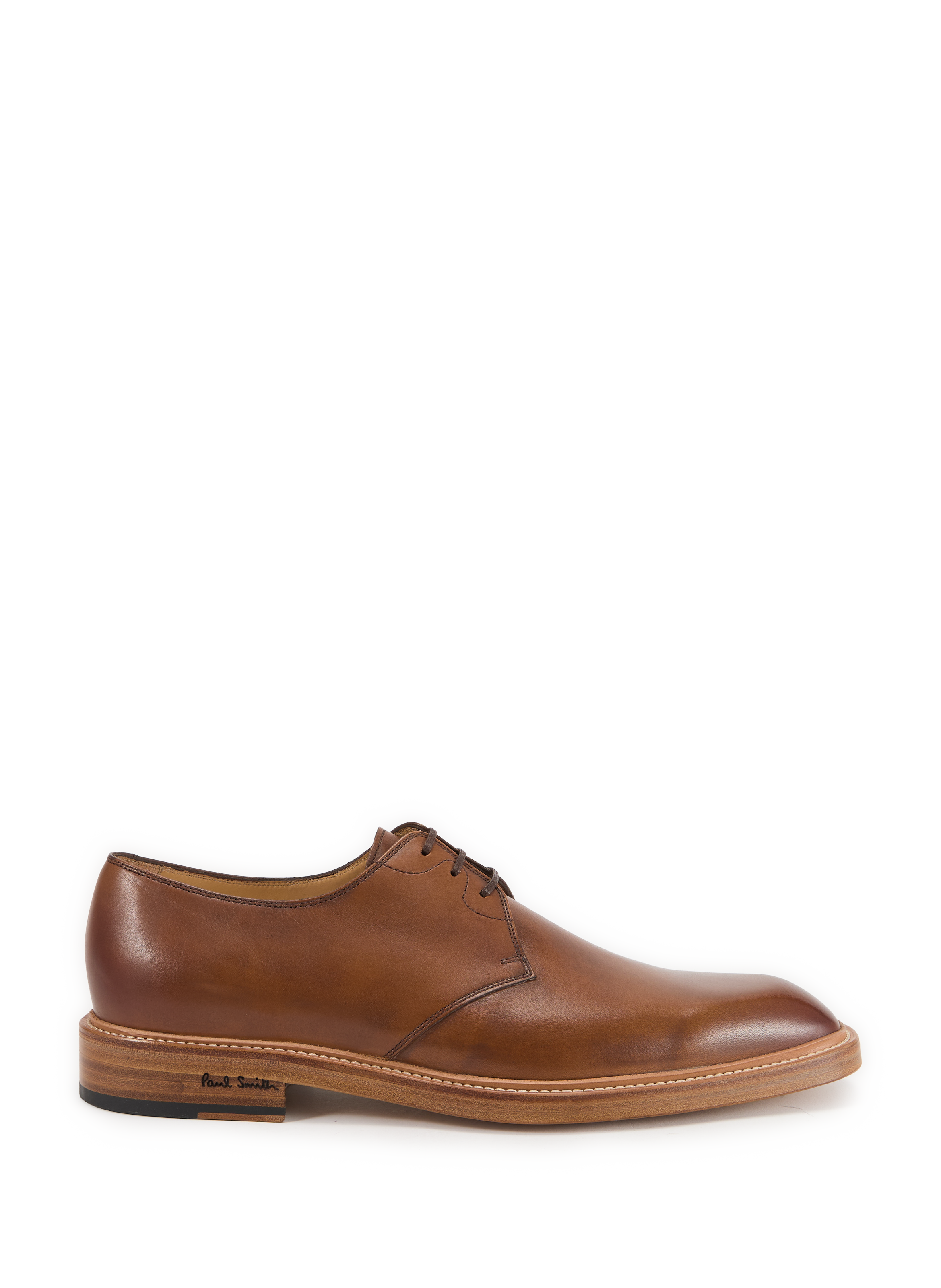Derbies Sheridan en cuir de veau PAUL SMITH Marron