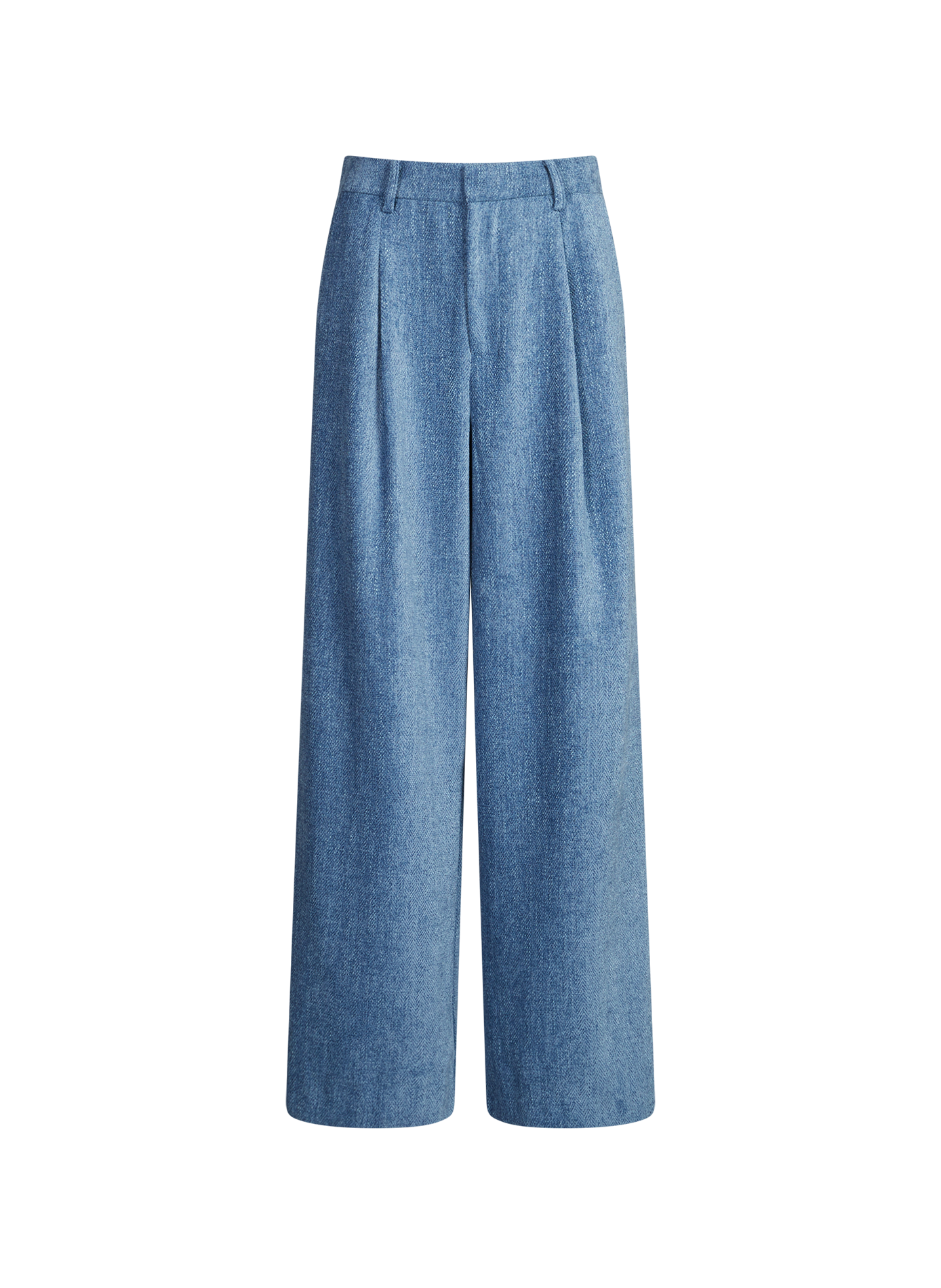 Pantalon large GZvally en denim GESTUZ Bleu