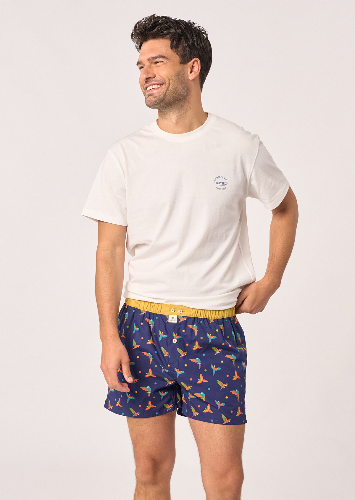 Caleçon en coton biologique BILLYBELT Bleu