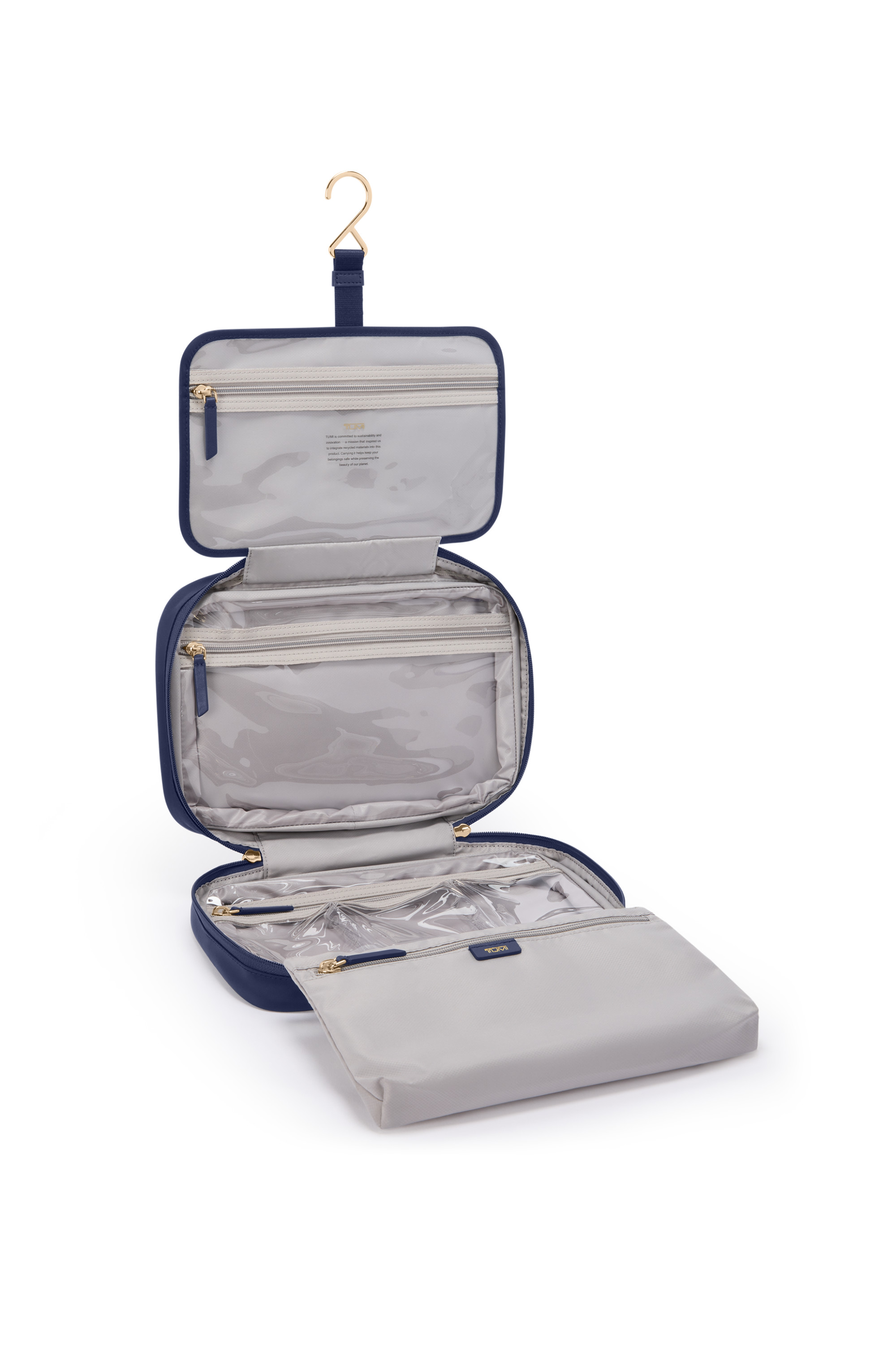Voyageur make-up case taille s TUMI Bleu