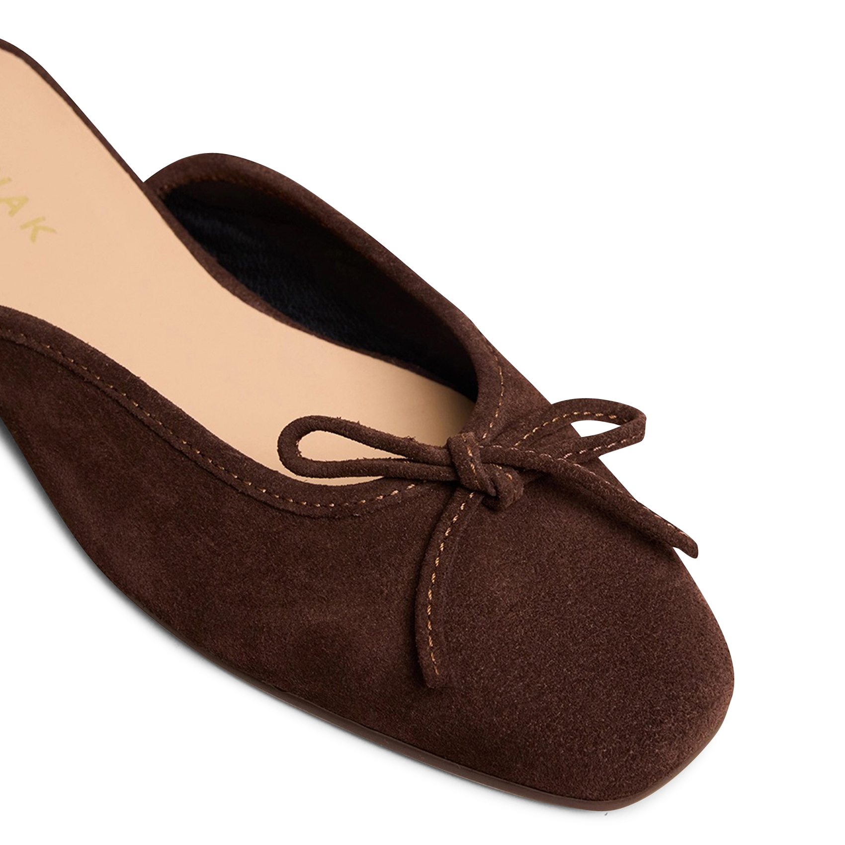Mules en cuir niccolo JONAK Marron
