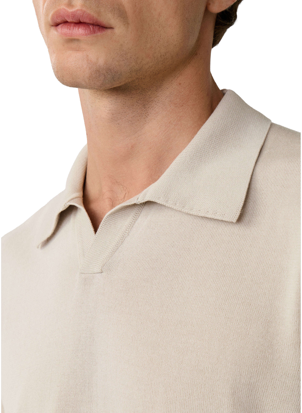 Cotton polo shirt FACONNABLE Beige