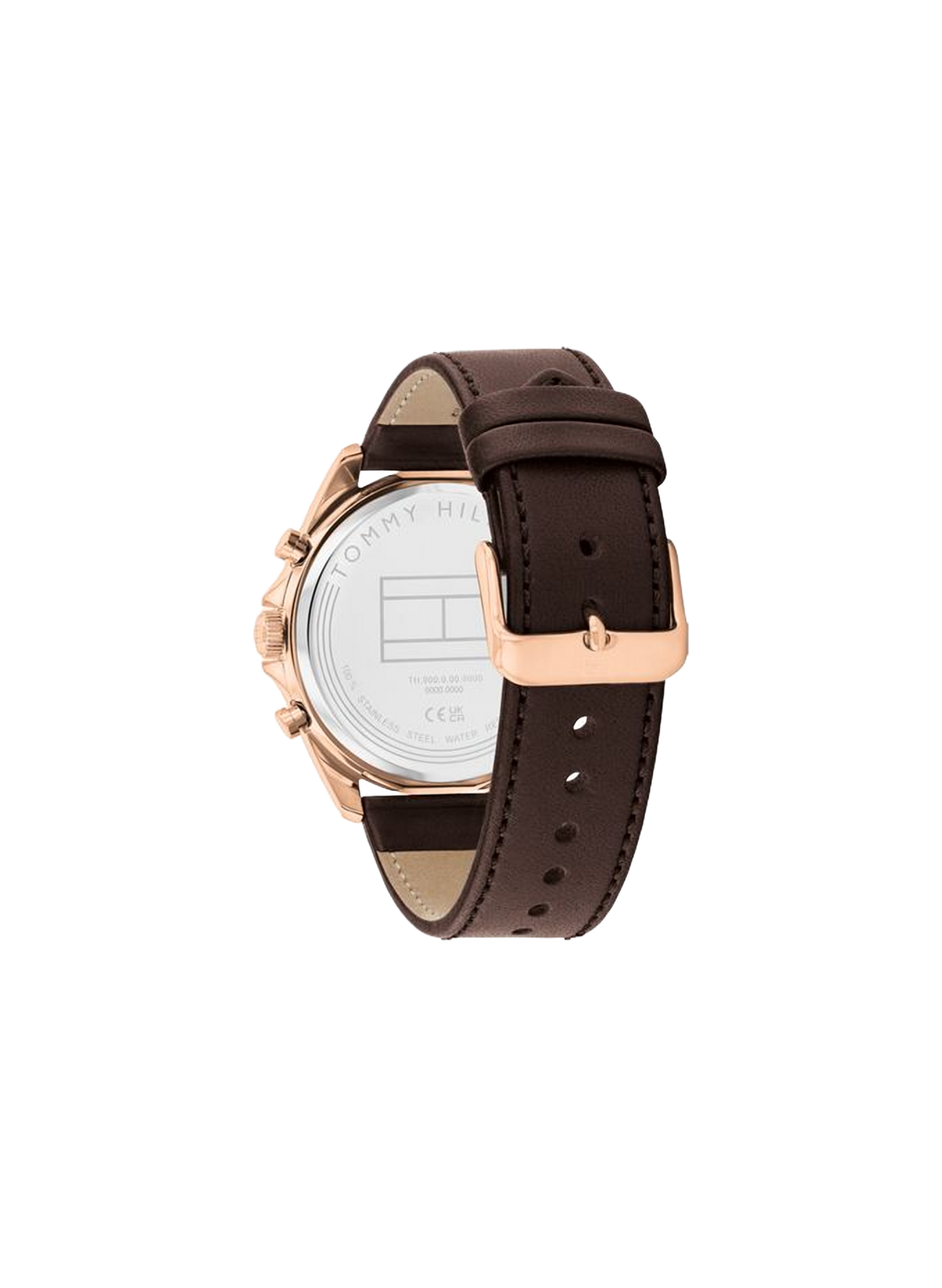Montre analgique Baker en cuir TOMMY HILFIGER MONTRES Marron