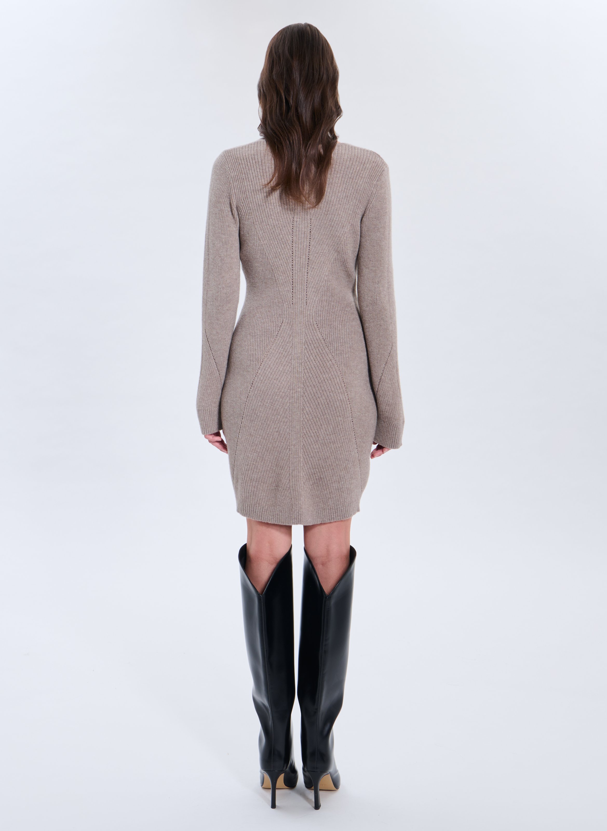 Robe  riley ZAPA Marron