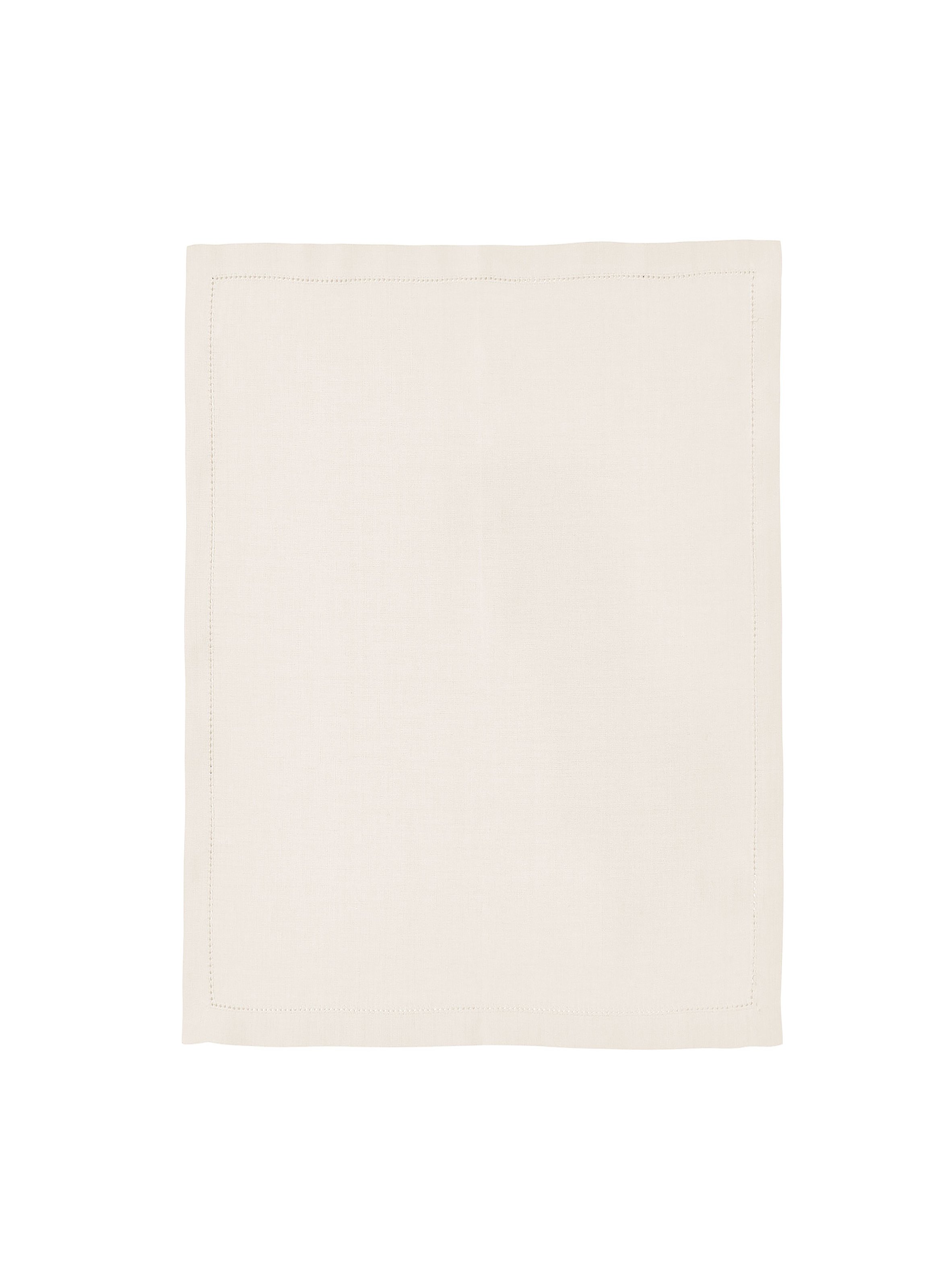 Serviette de table unie en lin, florence ALEXANDRE TURPAULT Beige