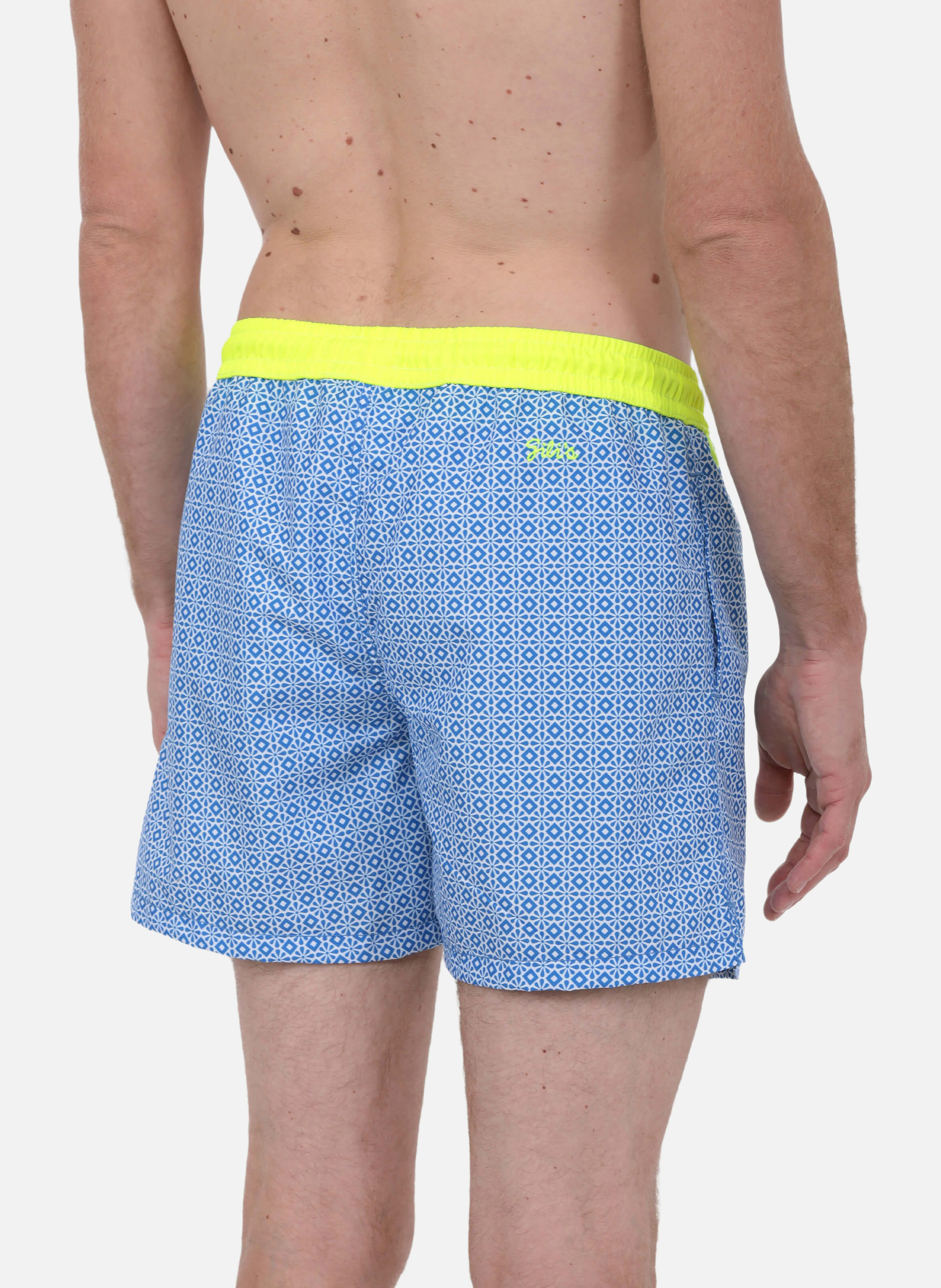 Short de bain  sunny sintra GILI'S Jaune