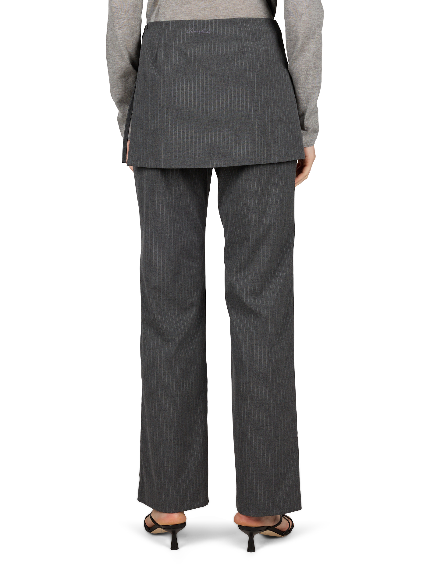 Layered Skirt Pants DUNST Grey