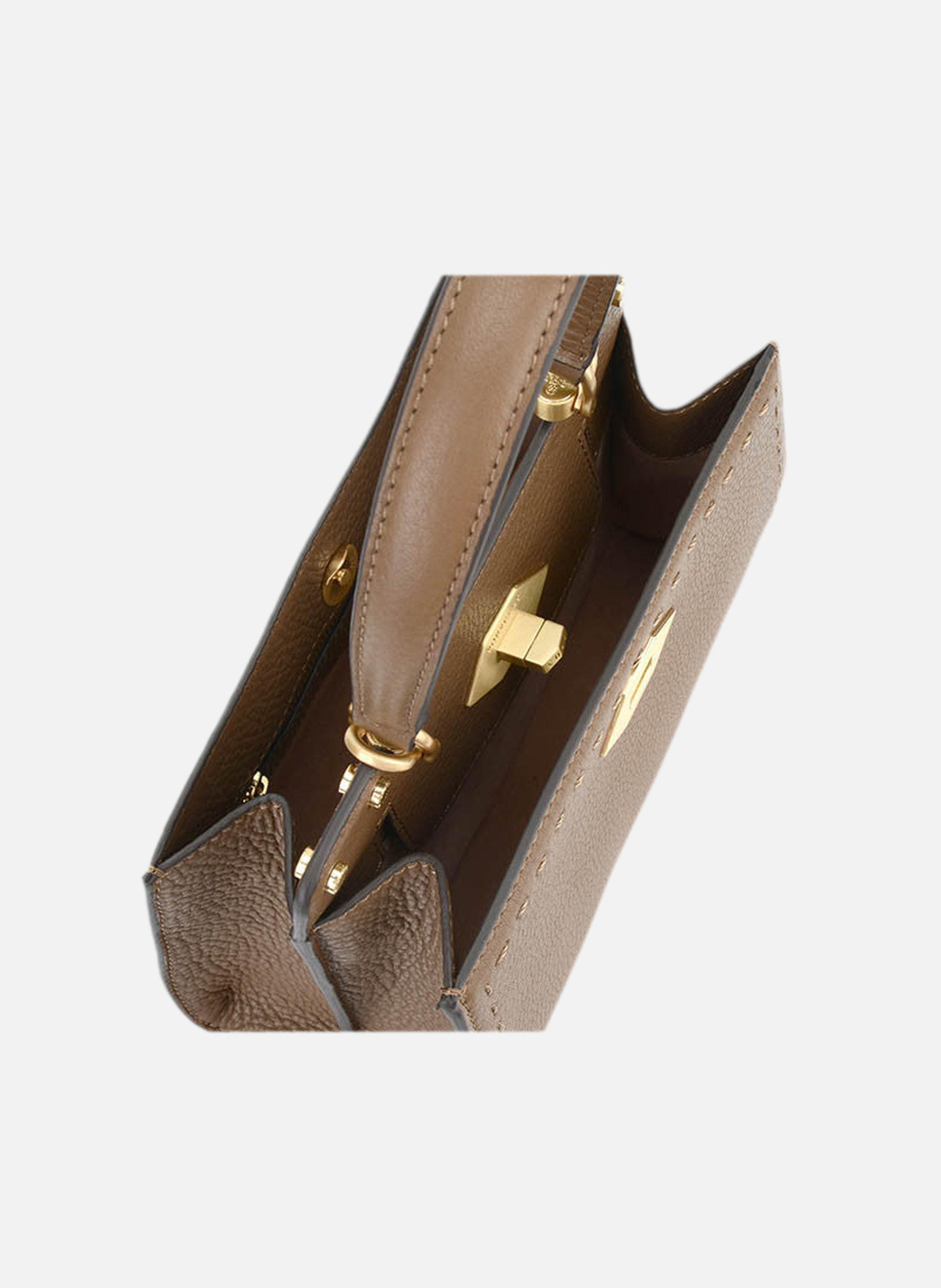 Trianon | sac à main POURCHET Marron
