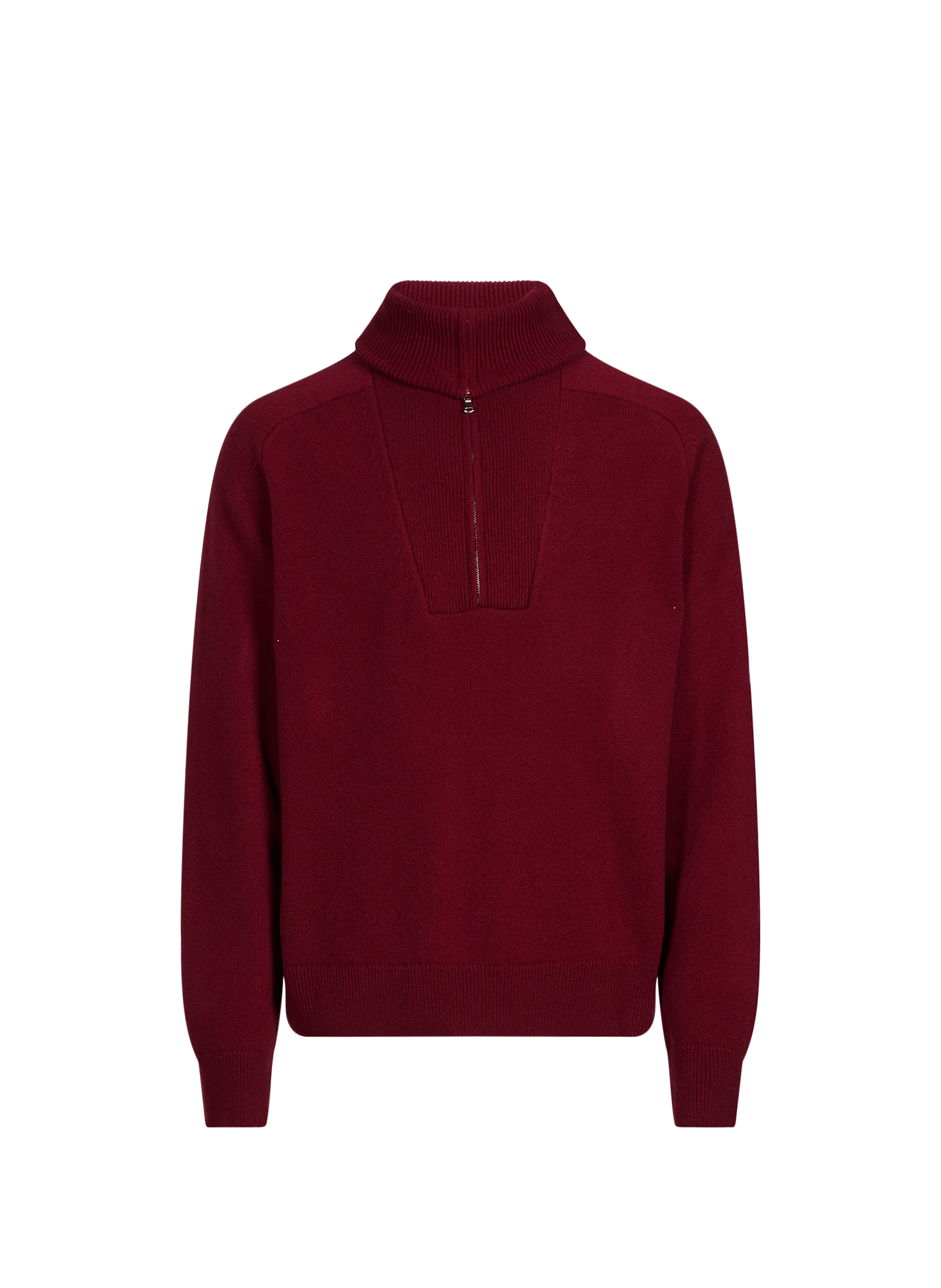 Wool high-neck sweater SAISON 1865 Red