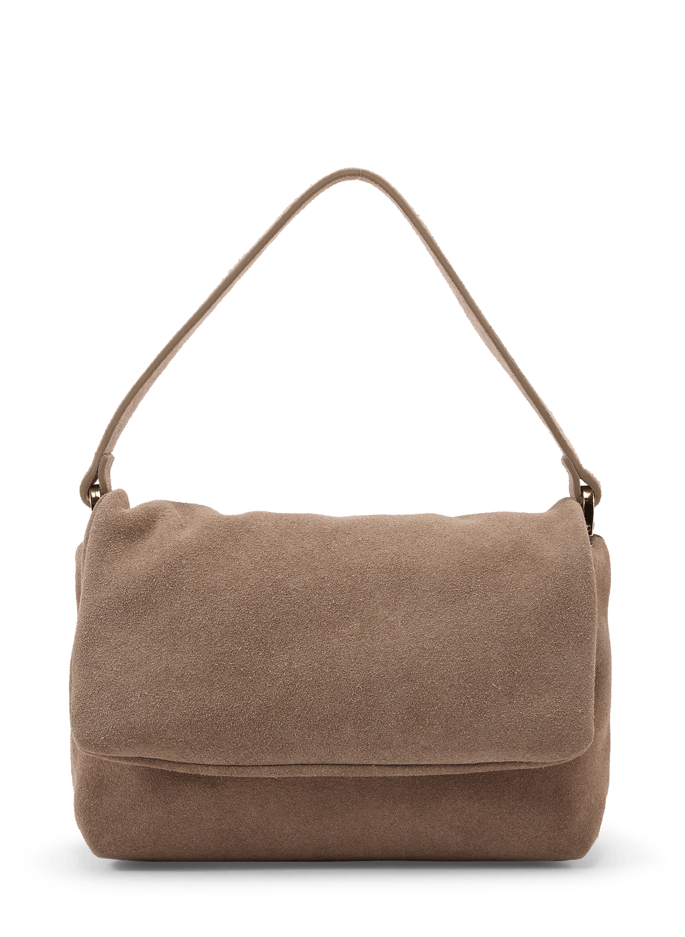 Sac à main Iloise XS en cuir suédé SAISON 1865 Gris