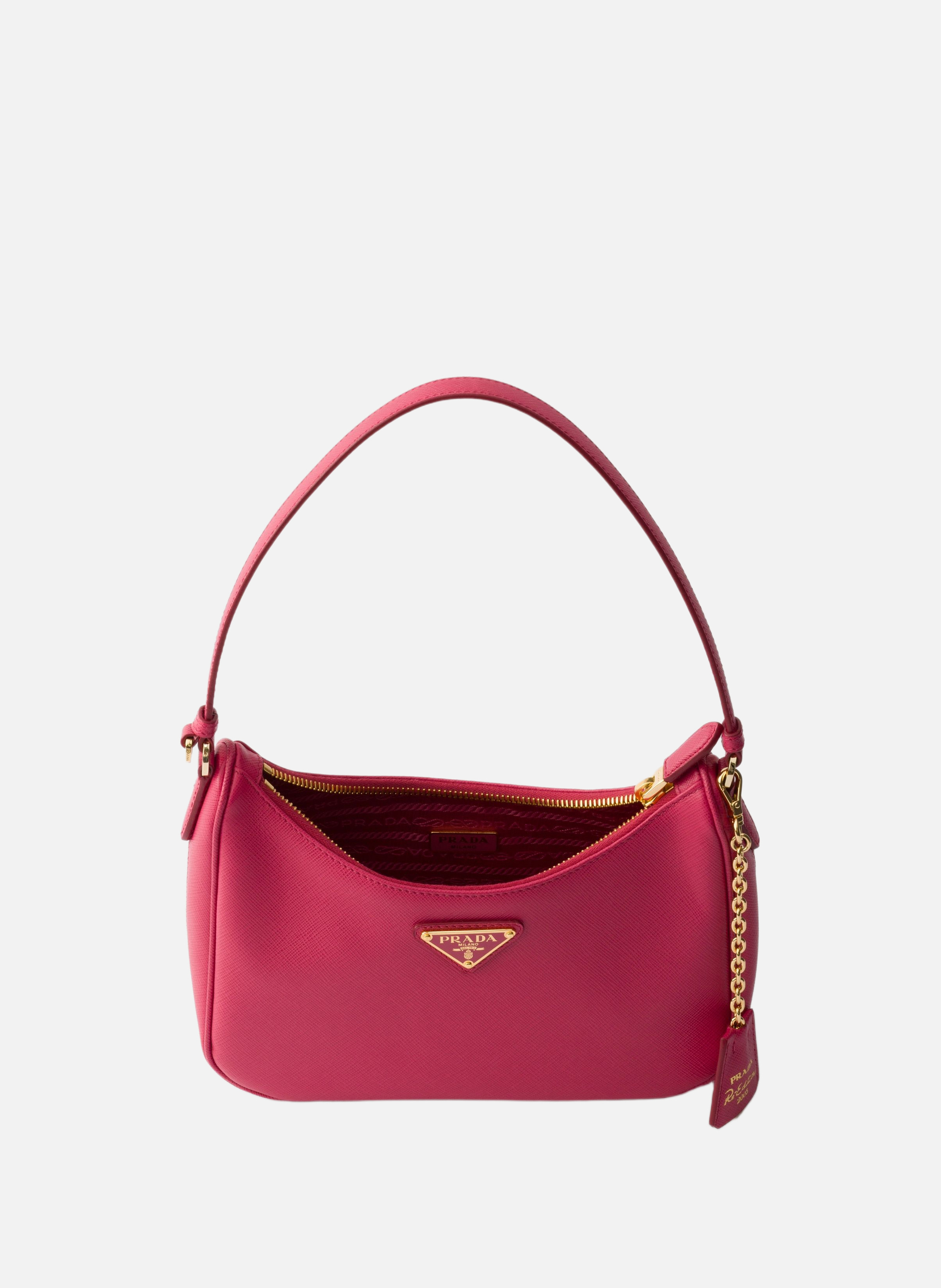 Prada re-edition 2005 saffiano leather mini-bag PRADA Rose