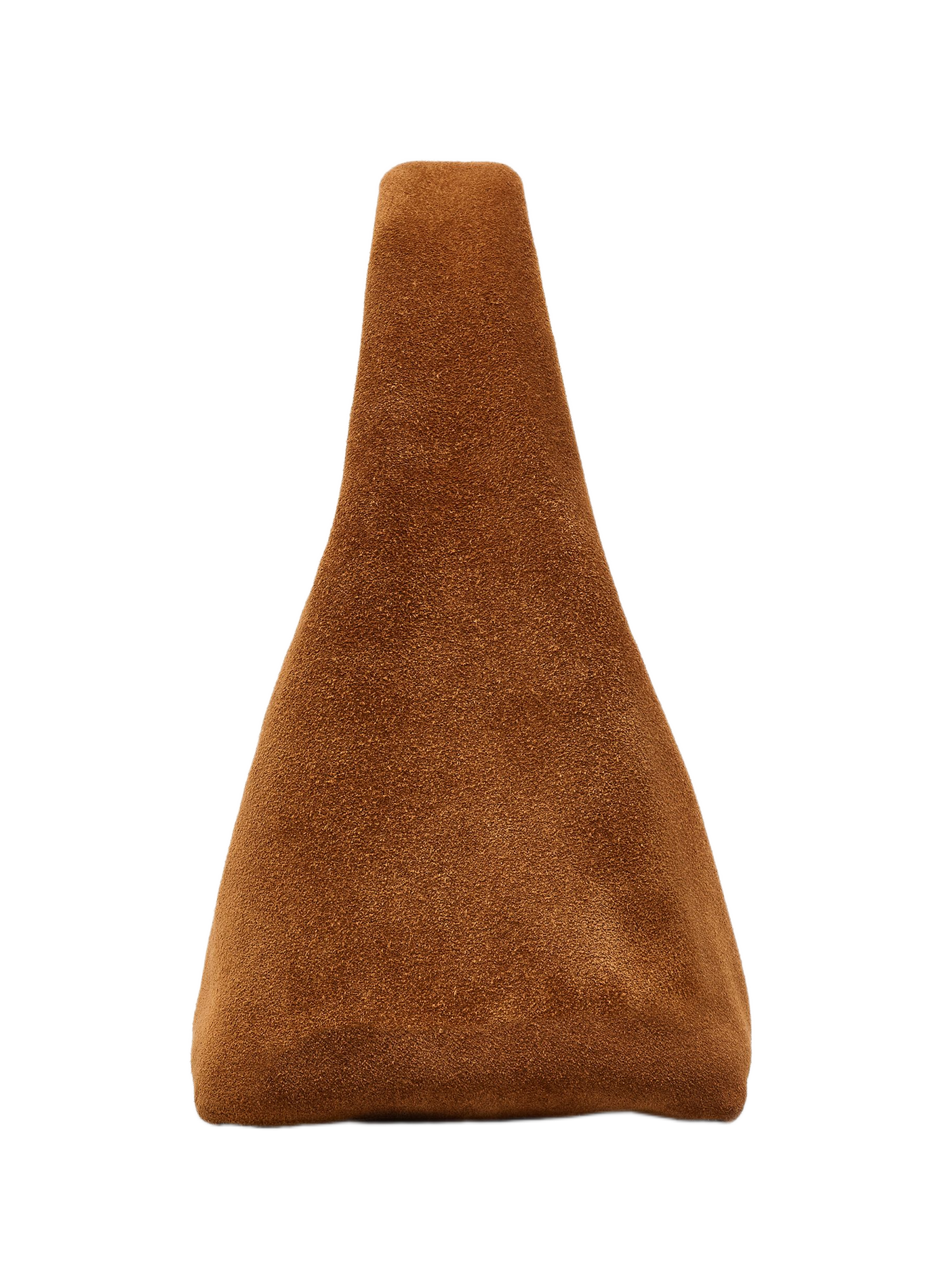 Sac à main The Mini Sack Bag en cuir suédé MARC JACOBS Marron