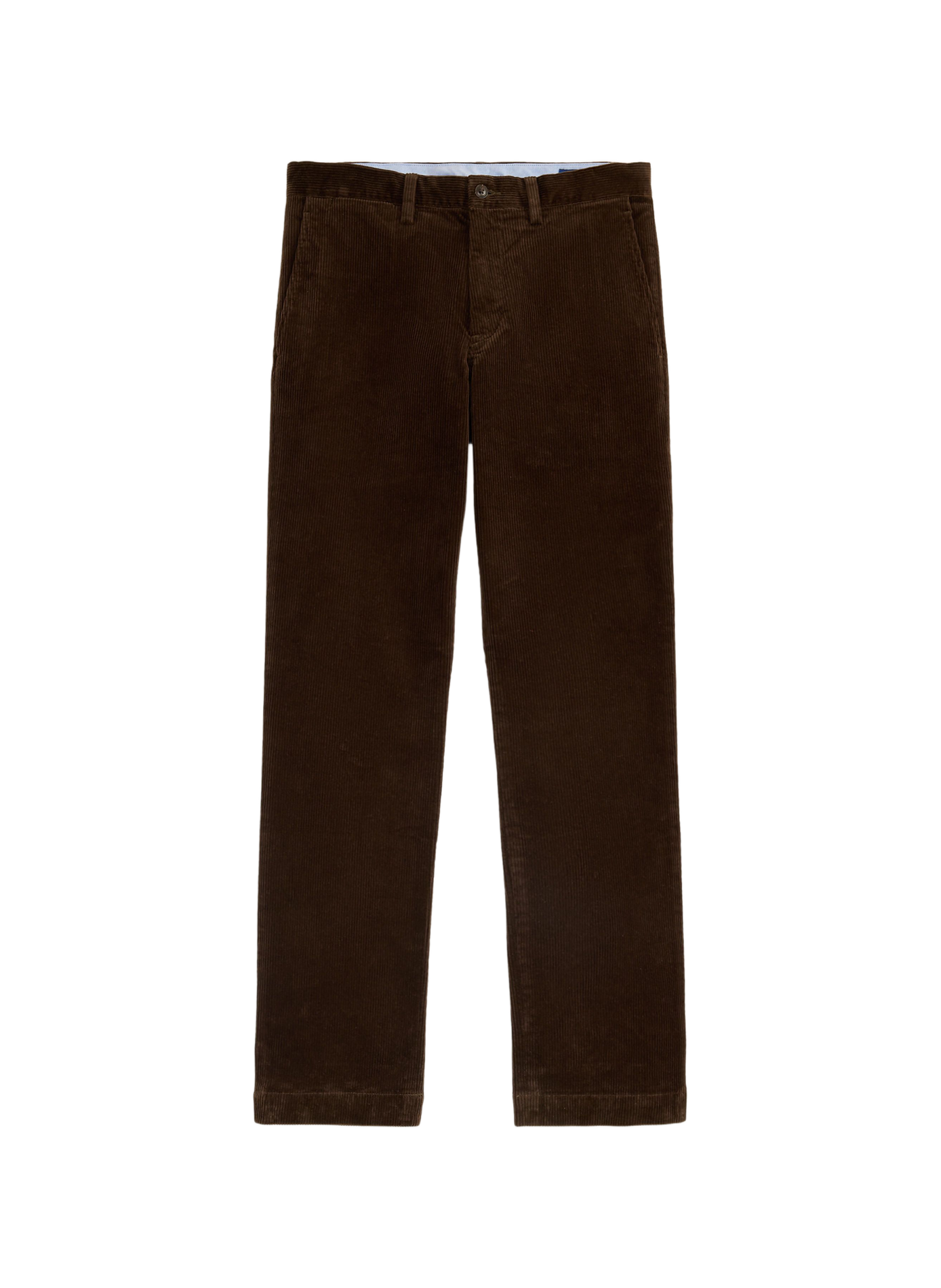 Rechte corduroy broek  Dark beech