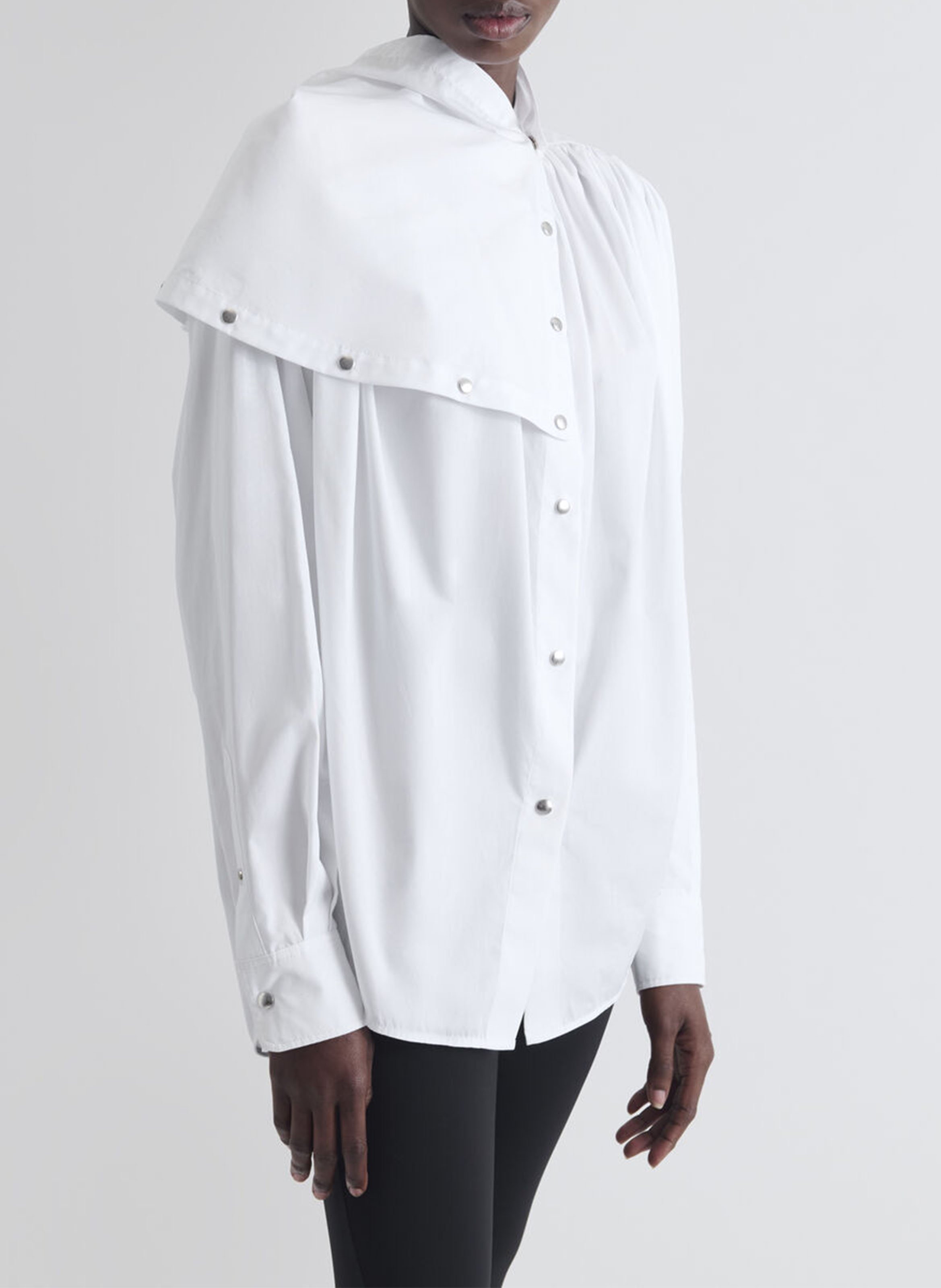 Chemise ample à col boutonné unie fatal IRO Blanc