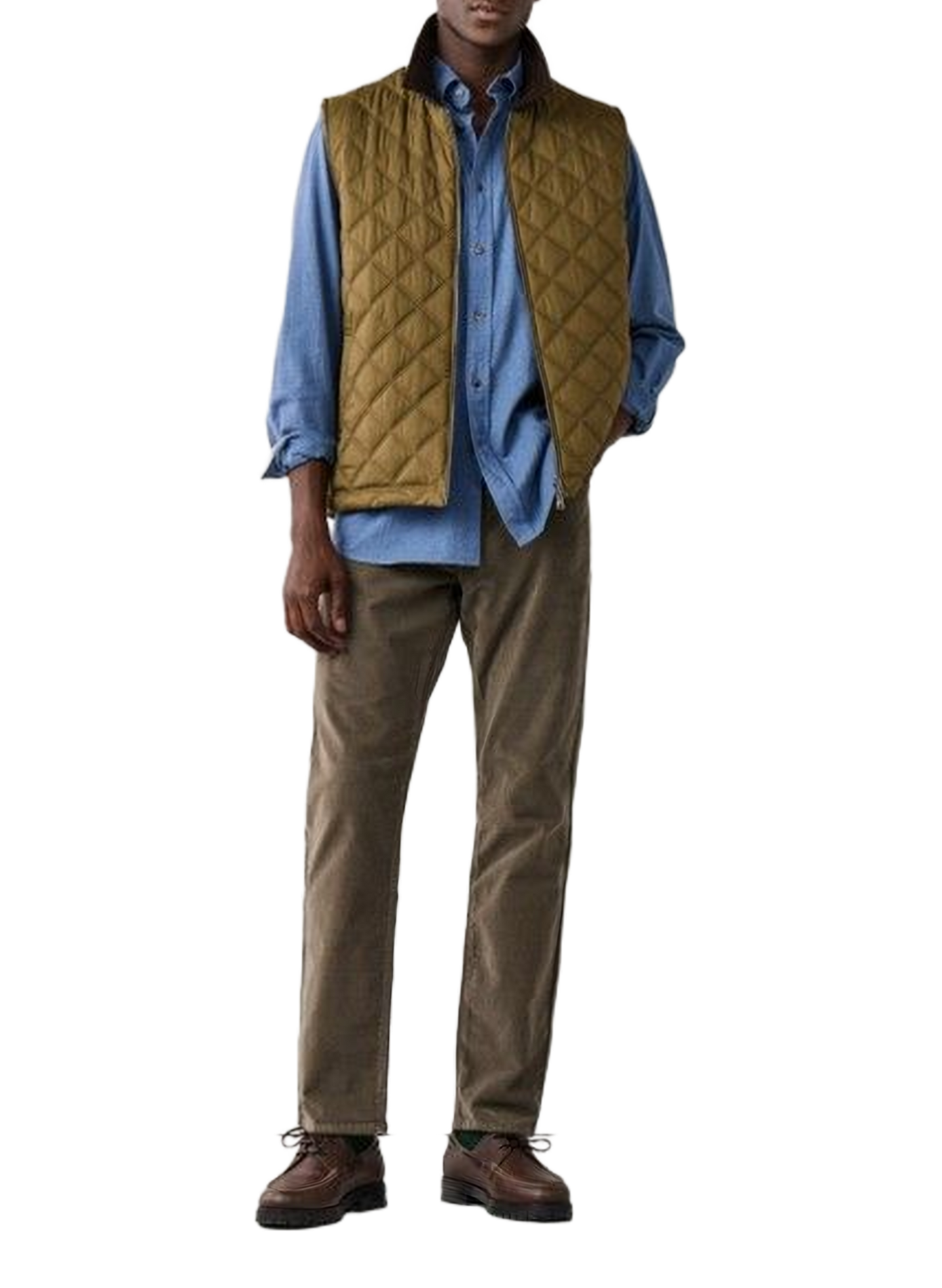 Straight trousers  FACONNABLE Khaki
