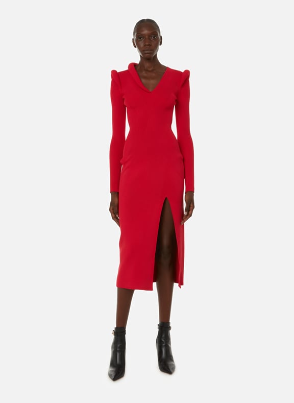 Alexander mcqueen online midi dress