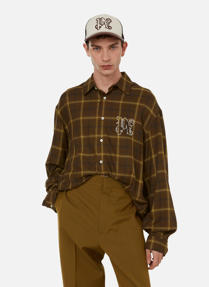 PALM ANGELS checked shirt