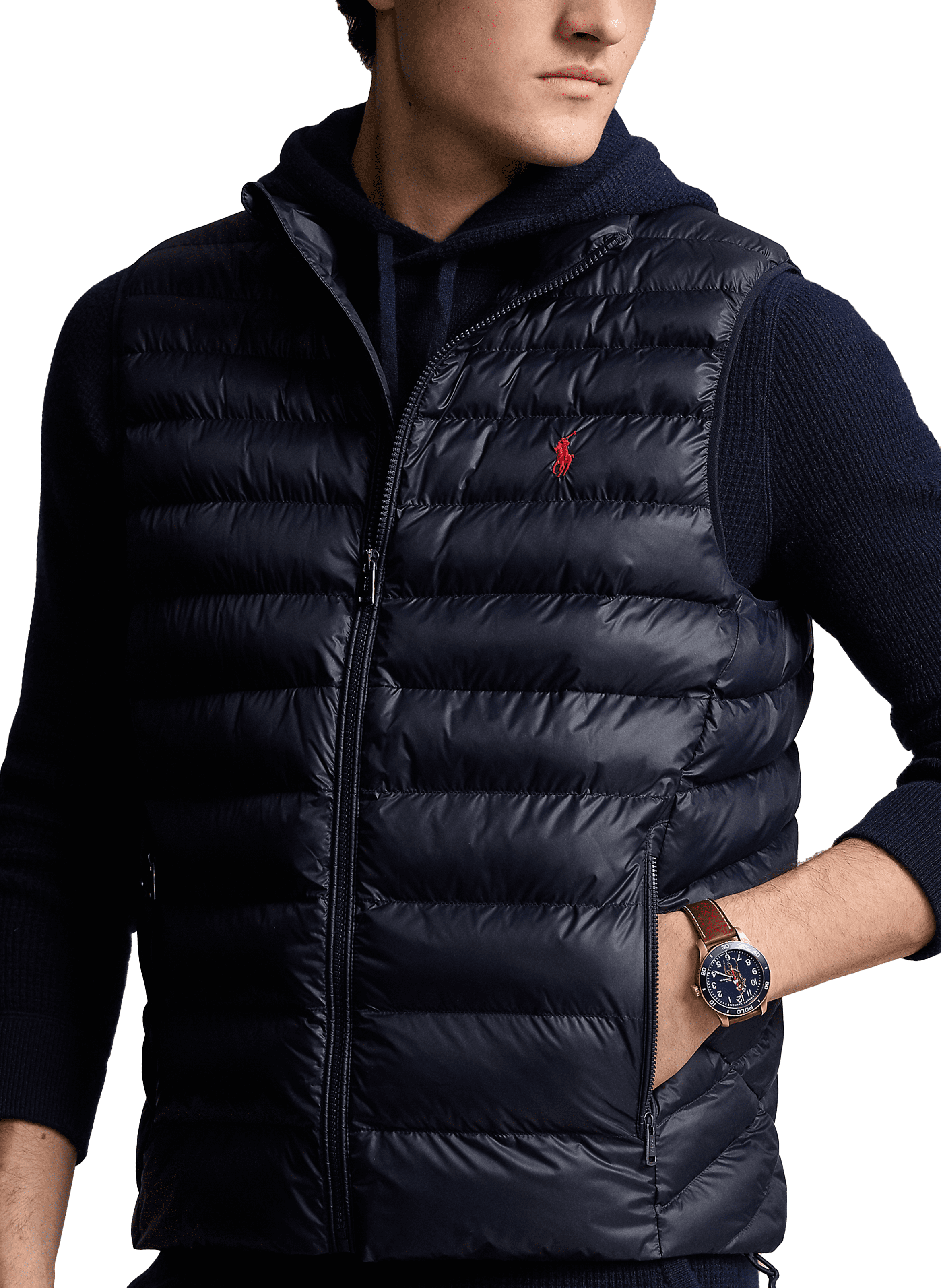 Doudoune sans manches POLO RALPH LAUREN Bleu