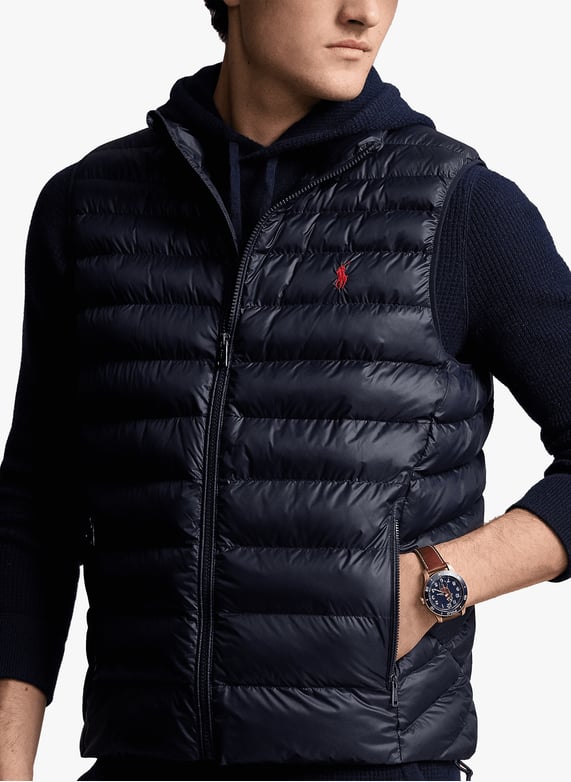 Down gilet | Blue by POLO RALPH LAUREN Down gilet Blue