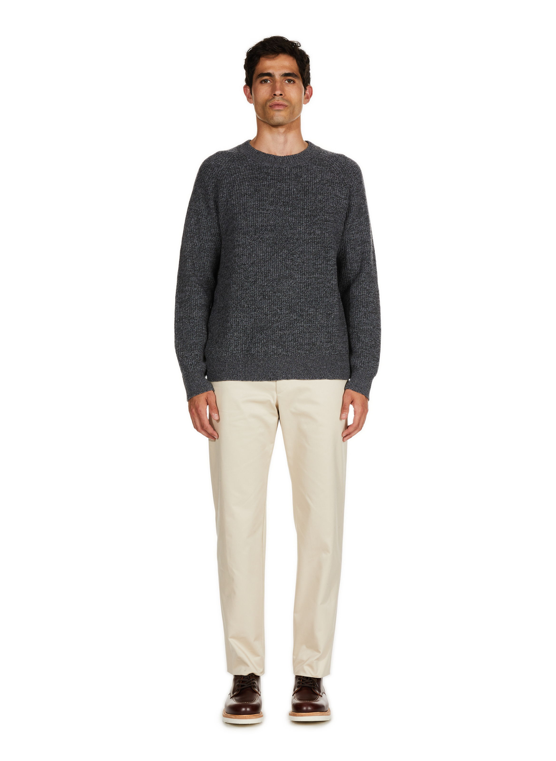 Crew-neck jumper SAISON 1865 Grey