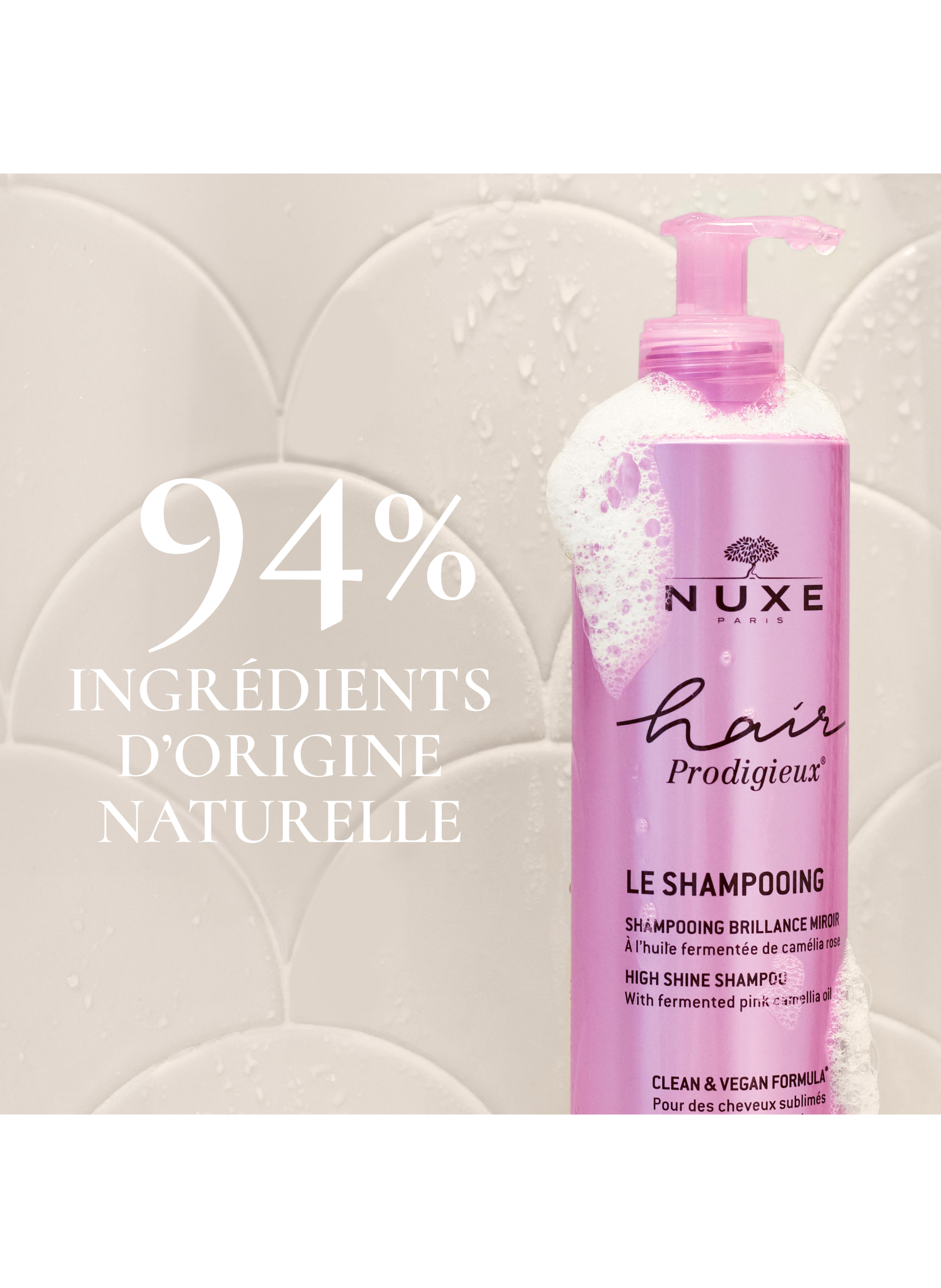 Hair Prodigieux® Le Shampooing Brillance Miroir NUXE No color