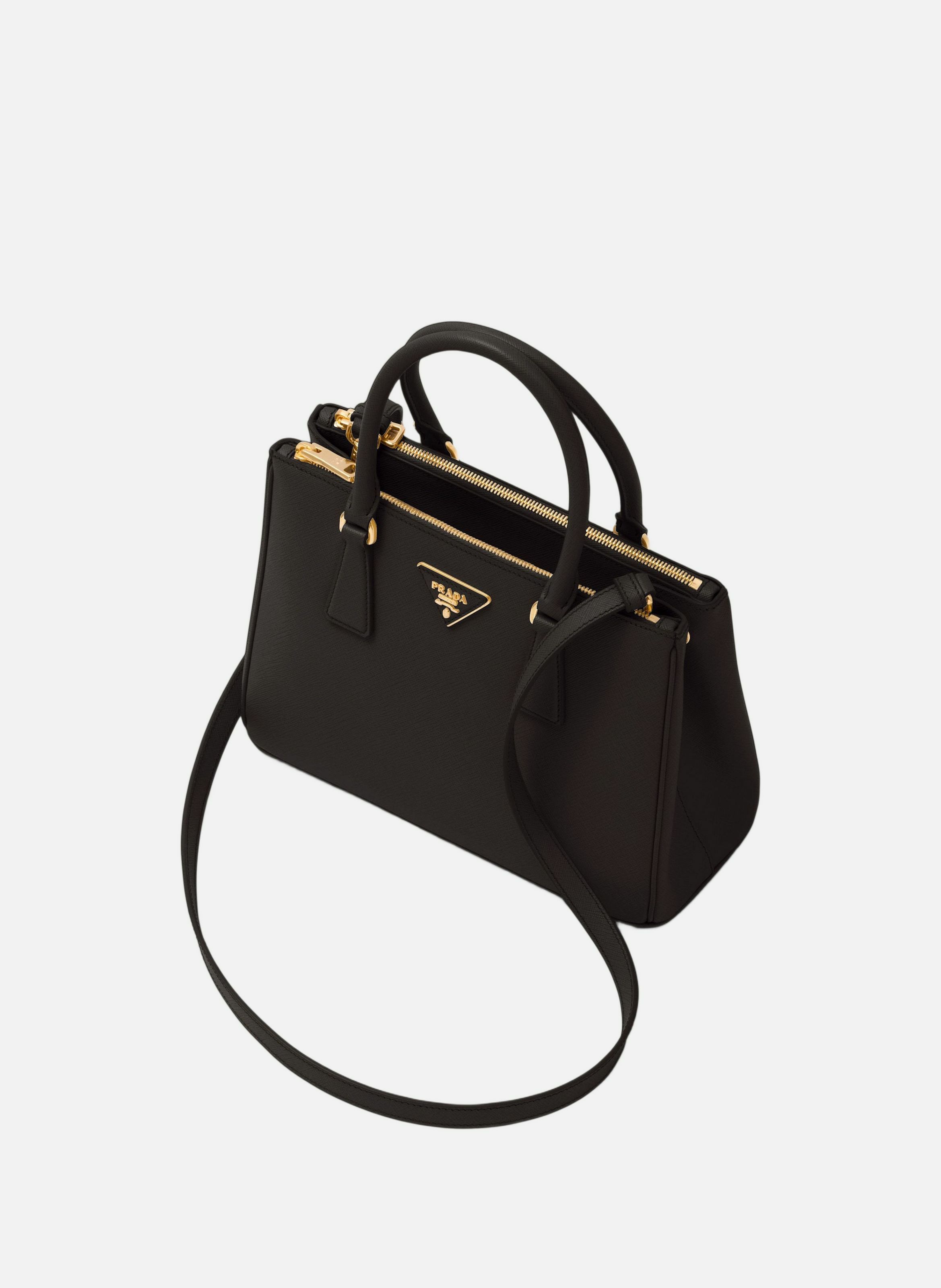 Sac prada galleria en cuir saffiano PRADA Noir