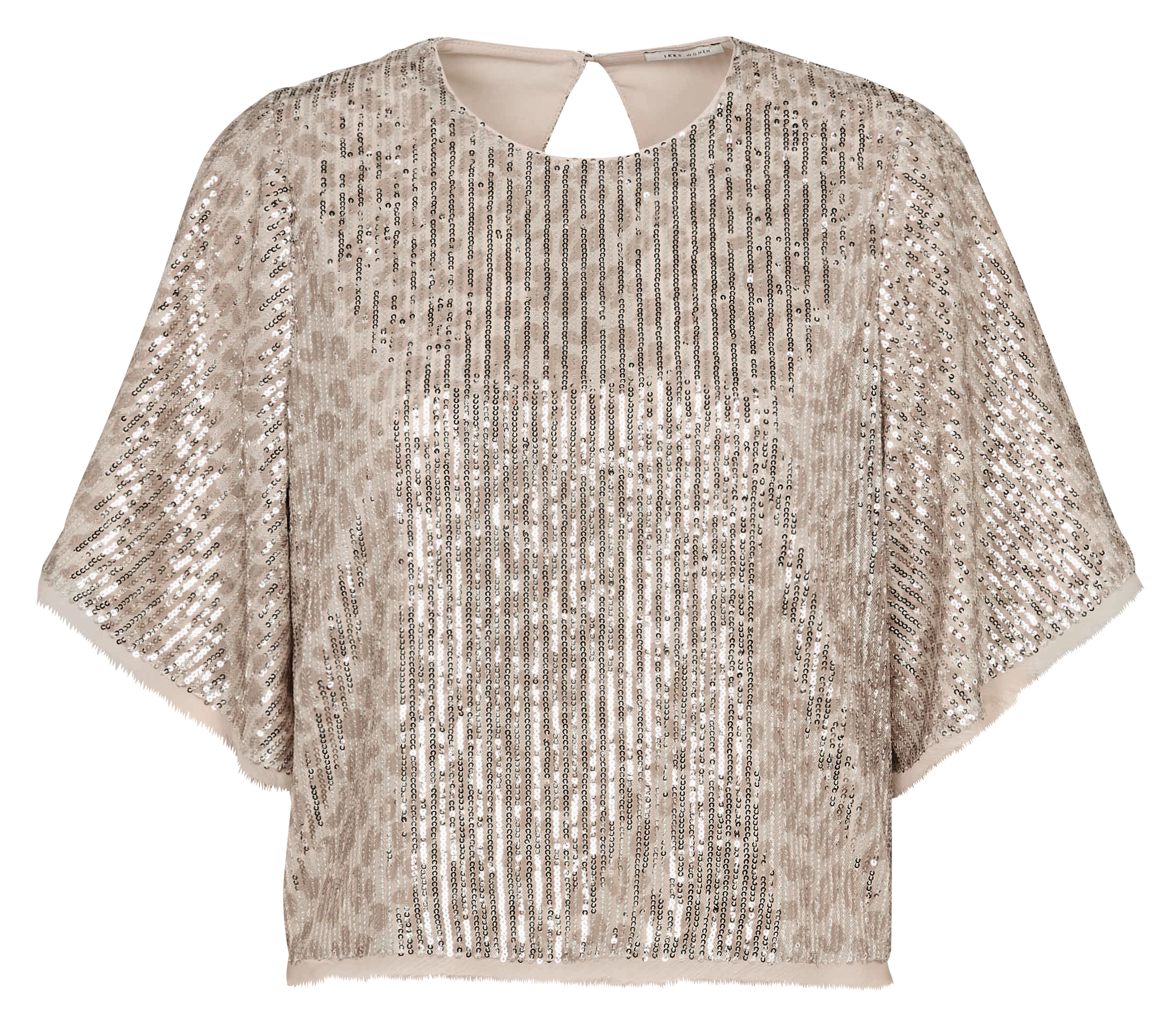 Top oversize brodé IKKS Beige