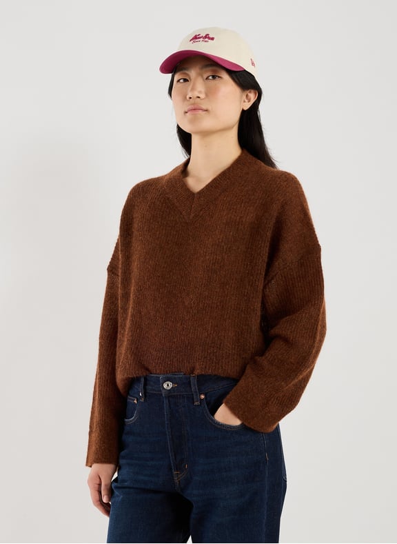 Pull ample Marron by BELLEROSE BELLEROSE Pull ample Marron