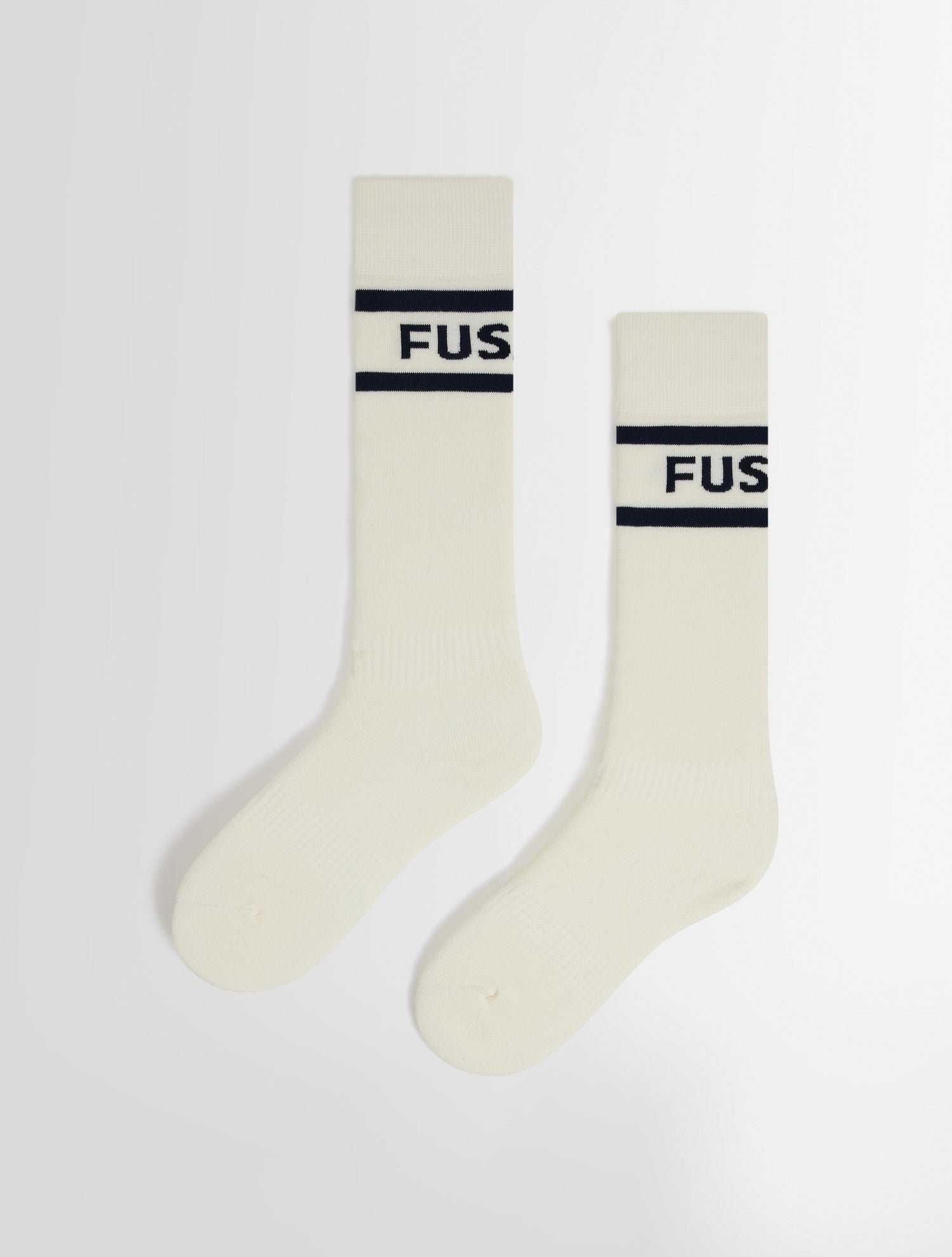 Chaussettes de ski piste pro coupe regular FUSALP Blanc