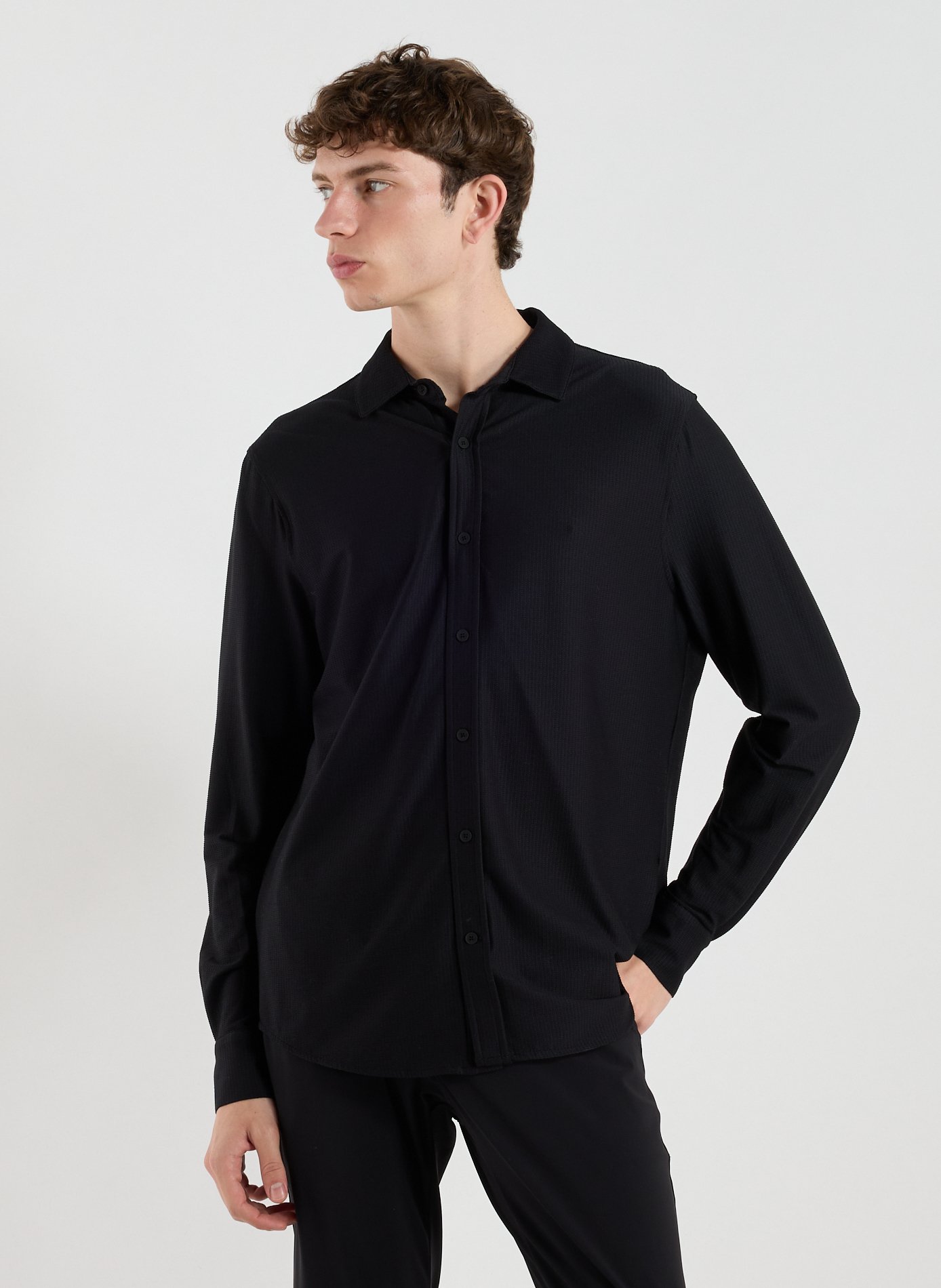 1789 CALA Long-sleeved shirt Black