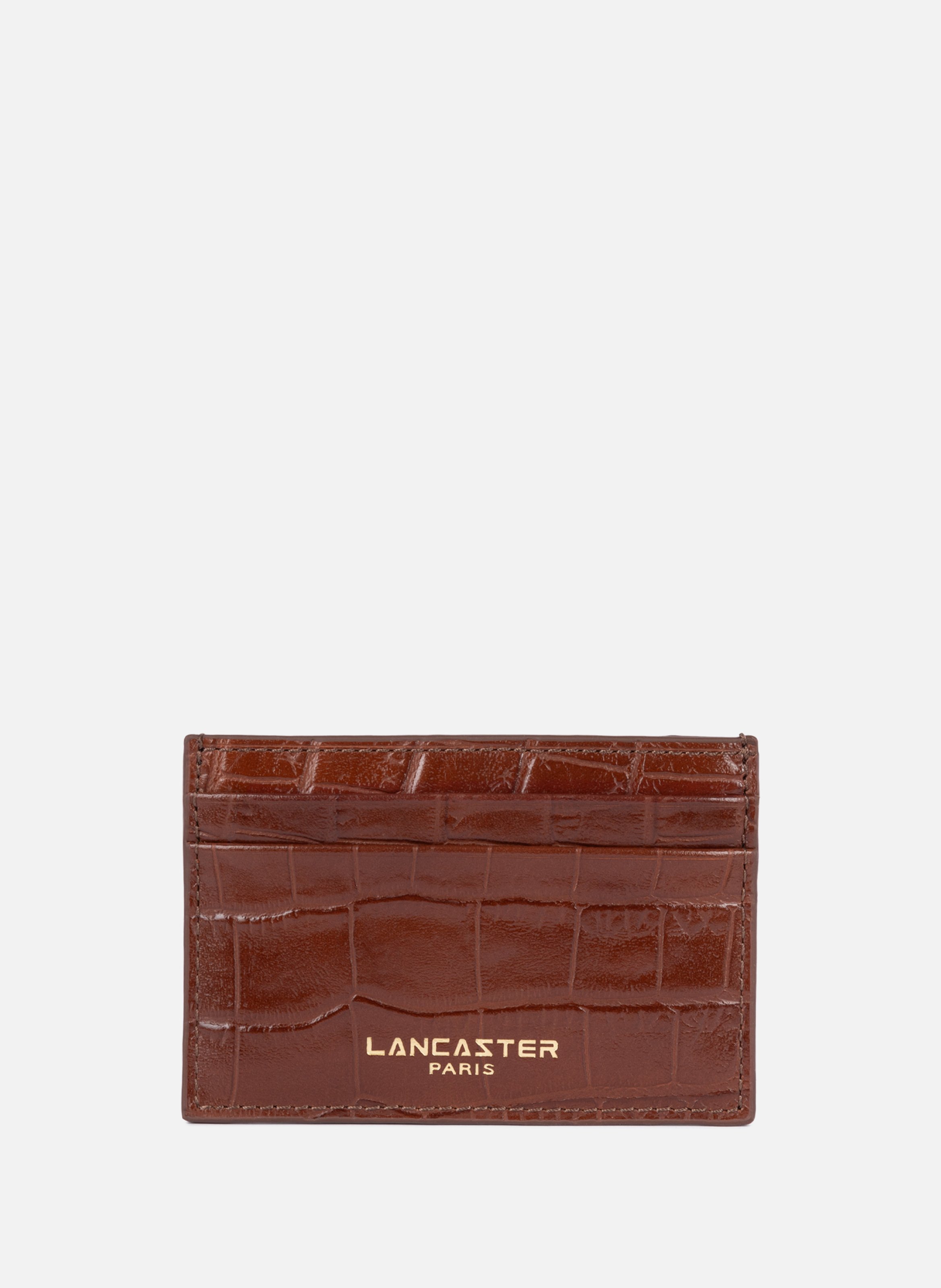 LANCASTER Card holder - Exo Brown