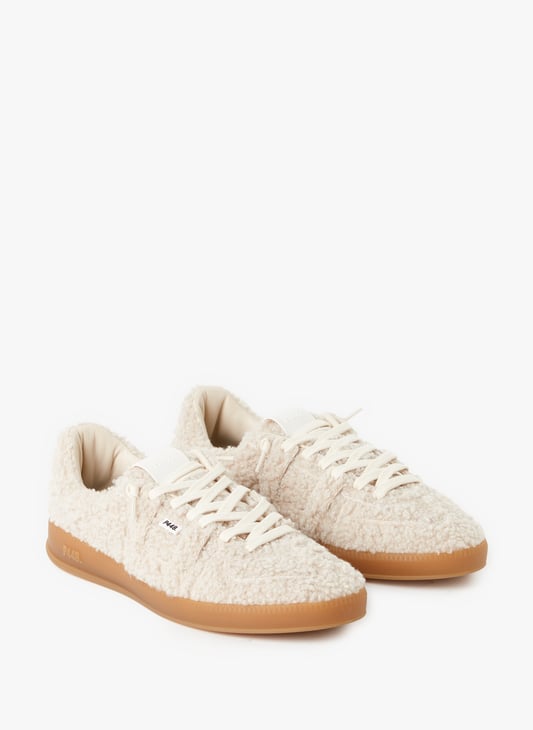 P448 Baskets Shearling In Nude