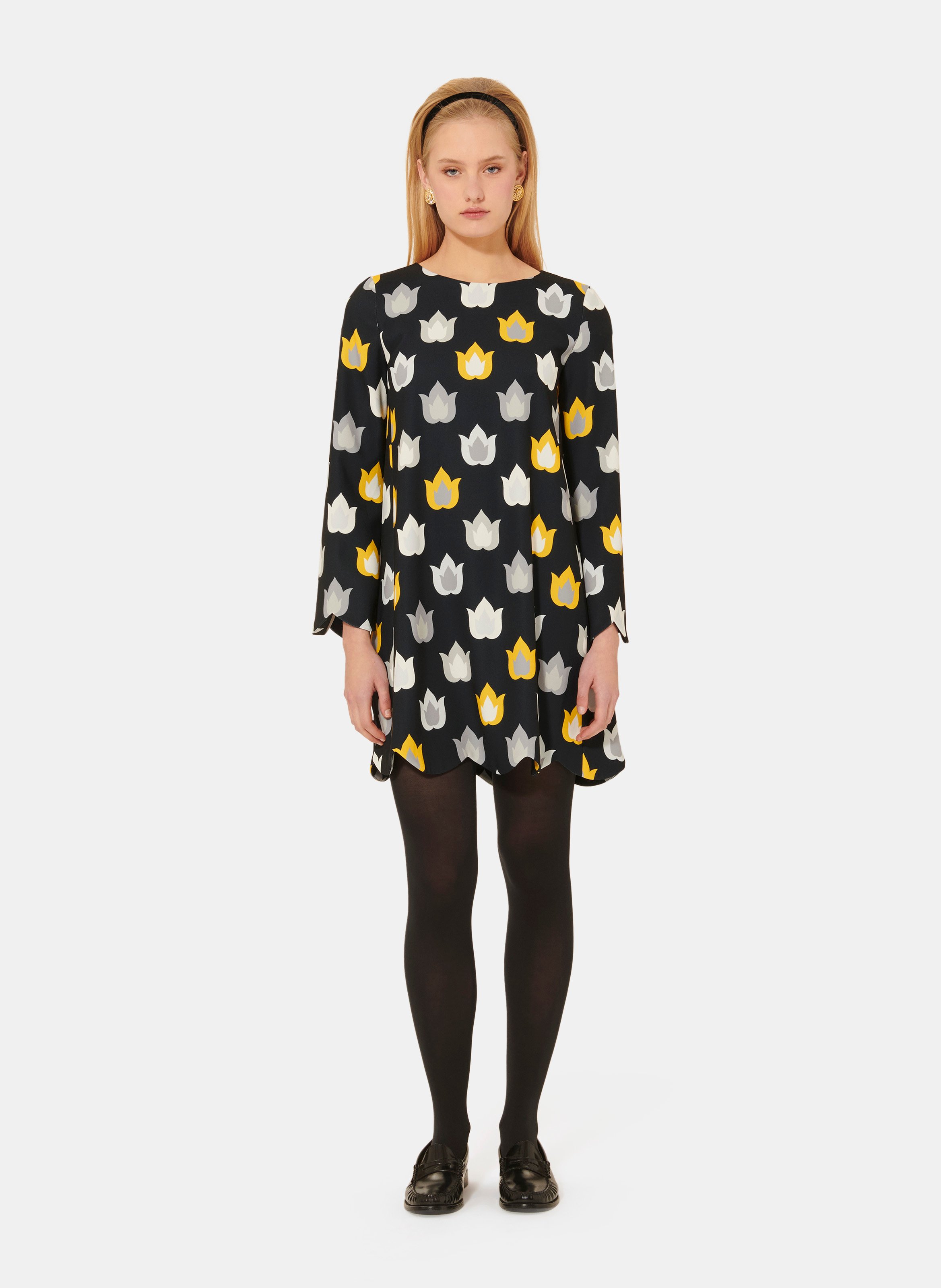 Robe ruoda TARA JARMON Gris