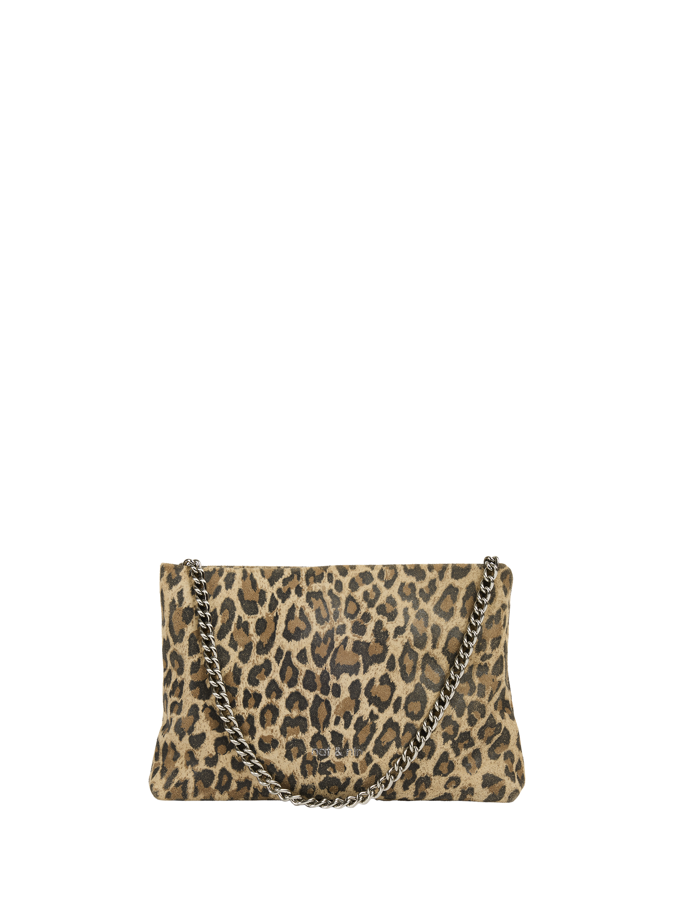 Pochette Molly en cuir NAT & NIN Beige