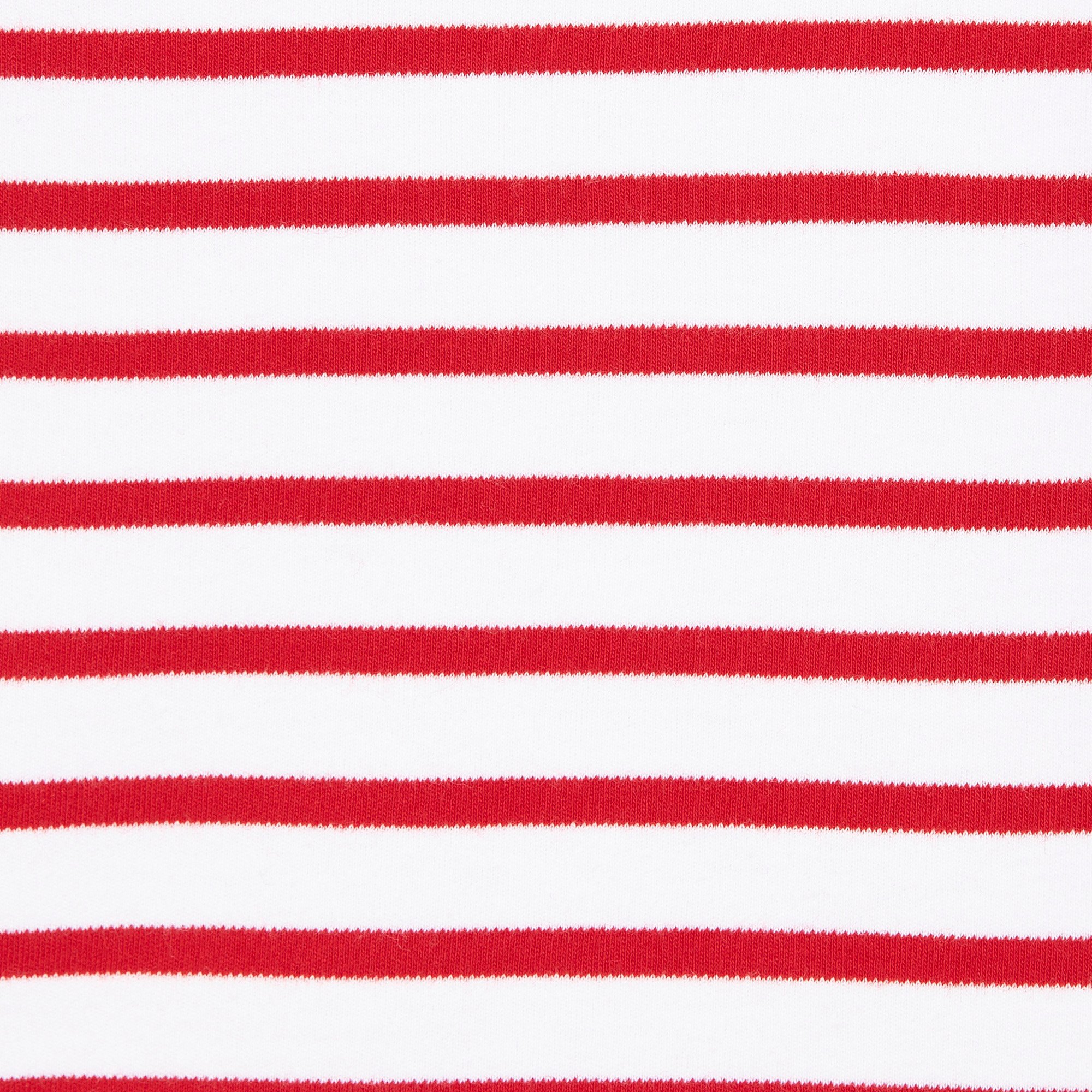 Marinière col rond en coton ARMOR-LUX Blanc