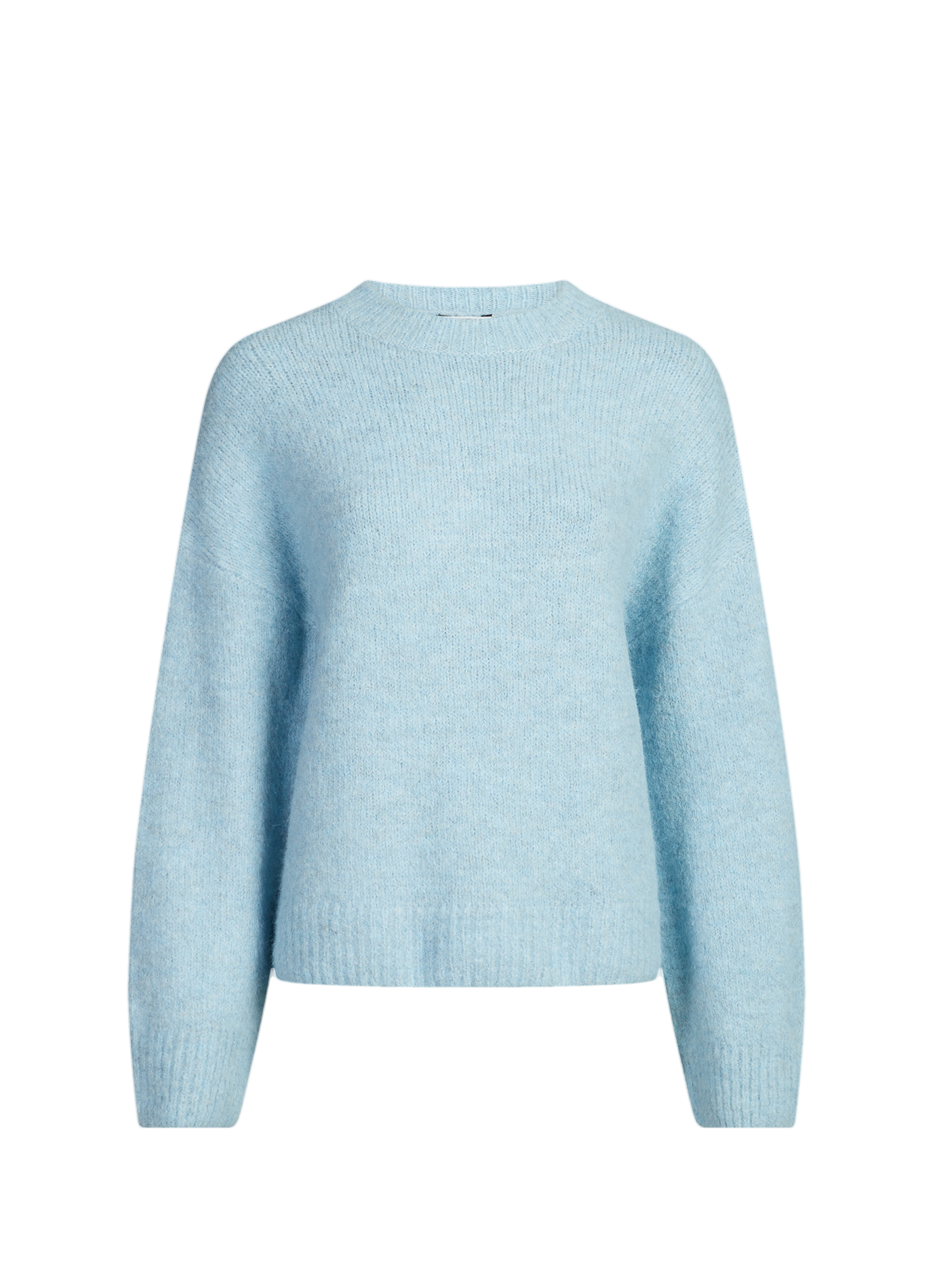 Pull ample en laine mélangée OBJECT Bleu