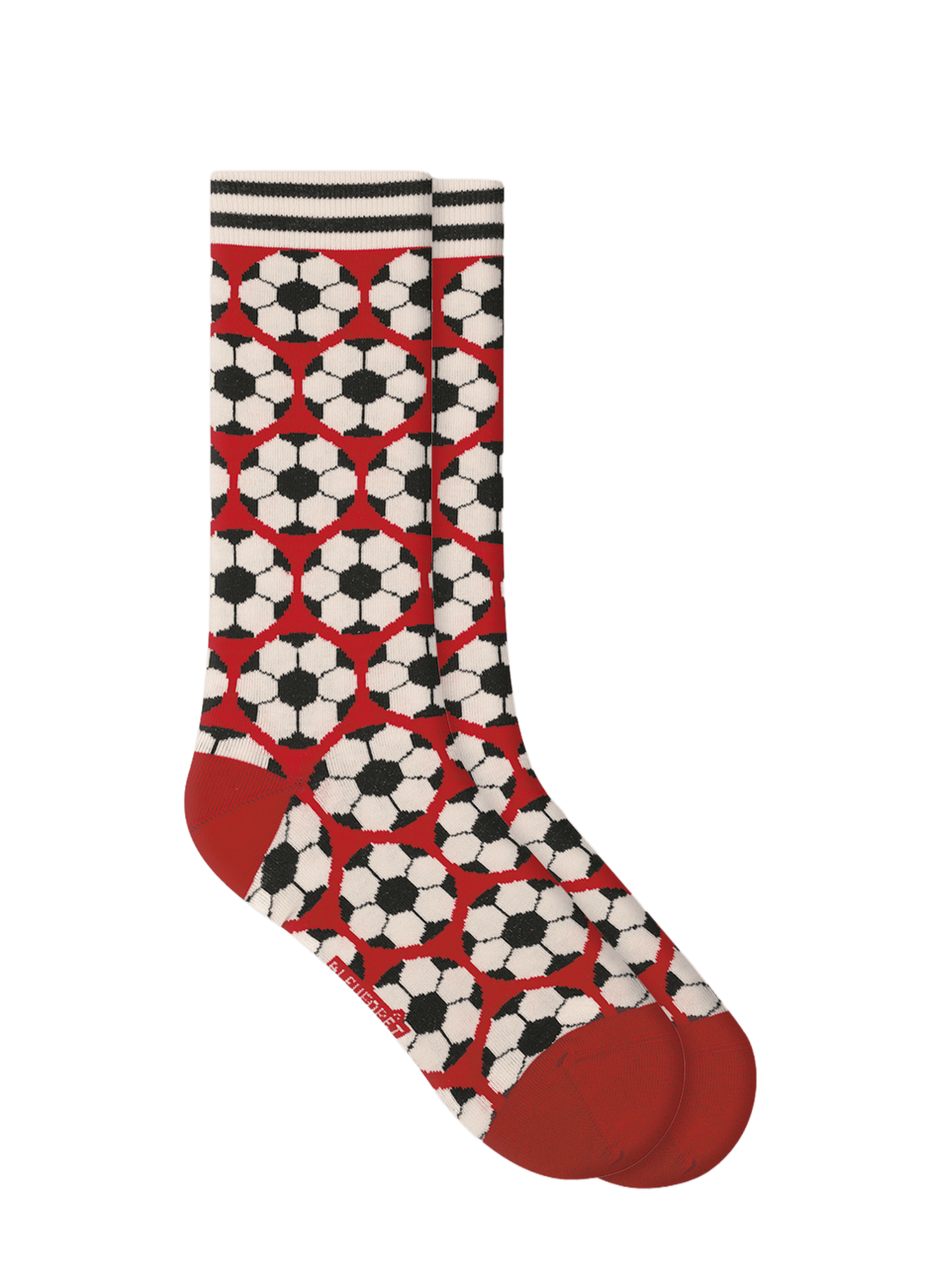 Mid-high Football Socks BLEUFORÊT Red