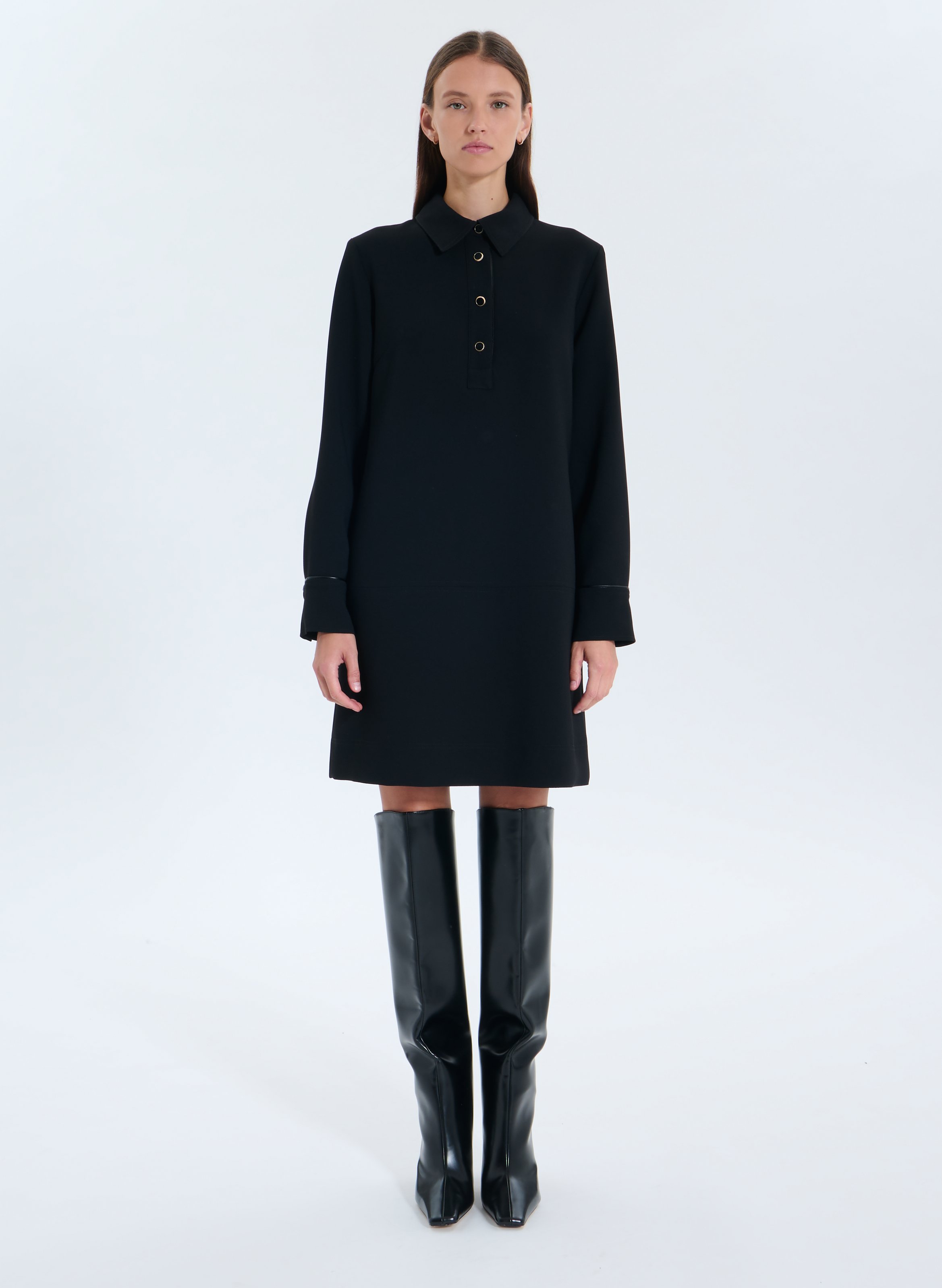 Robe  rania ZAPA Noir