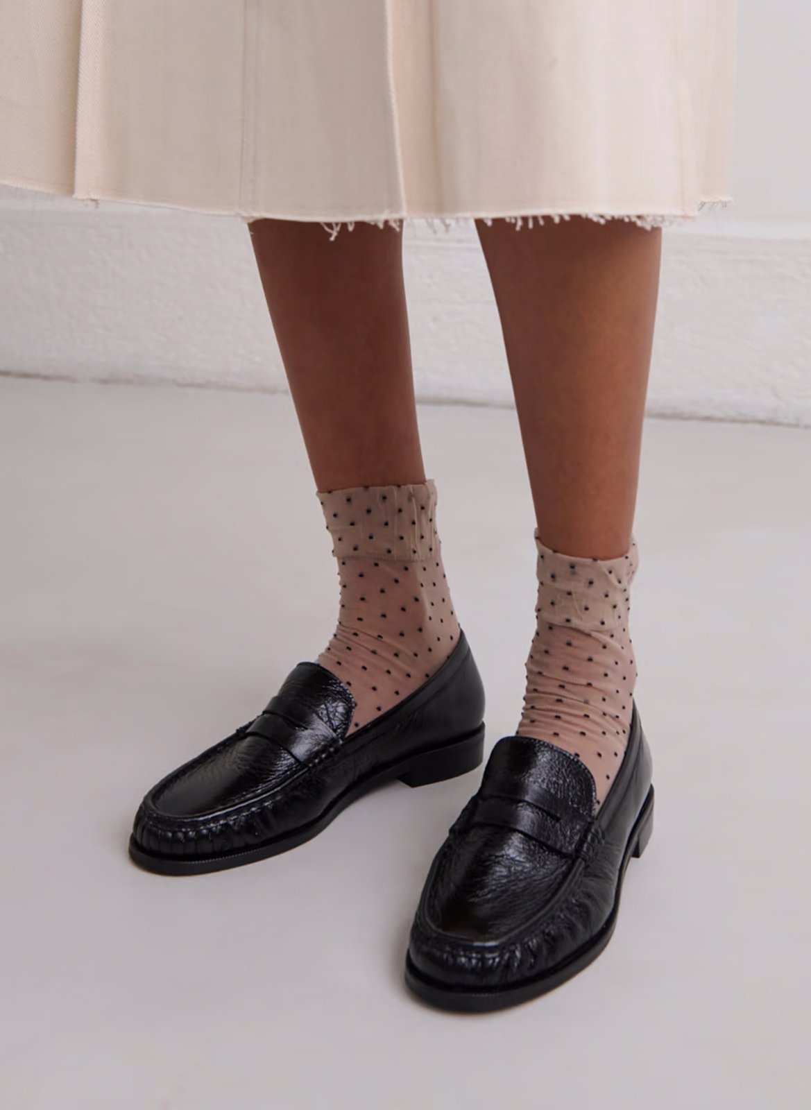 Mocassins en cuir delice JONAK Noir