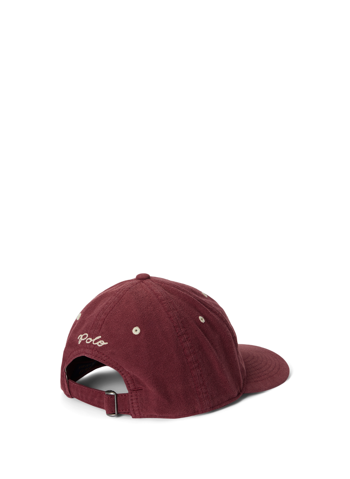 Casquette à logo en coton POLO RALPH LAUREN Rouge