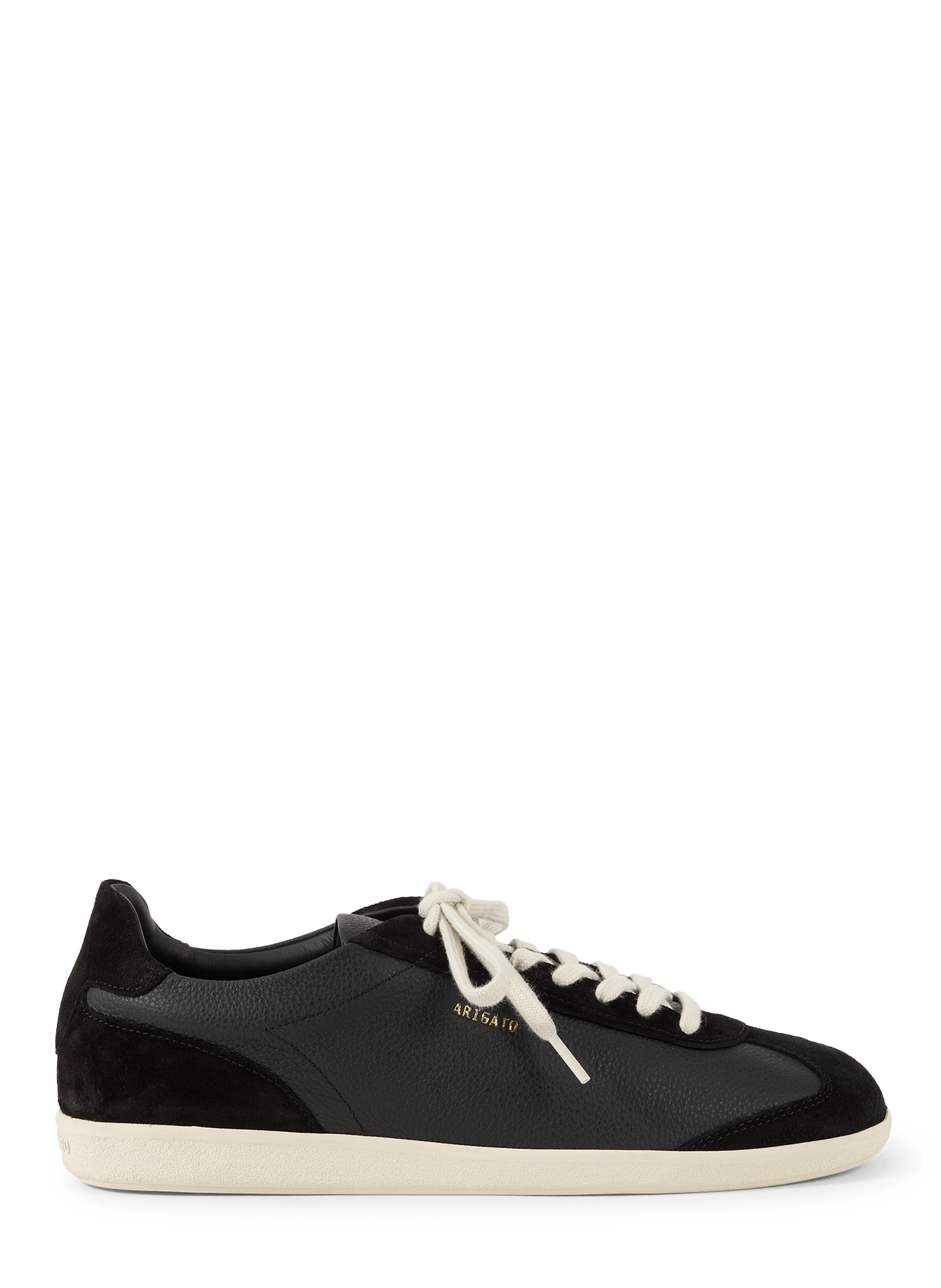 Sneakers Zane con logo dorato in pelle AXEL ARIGATO Nero