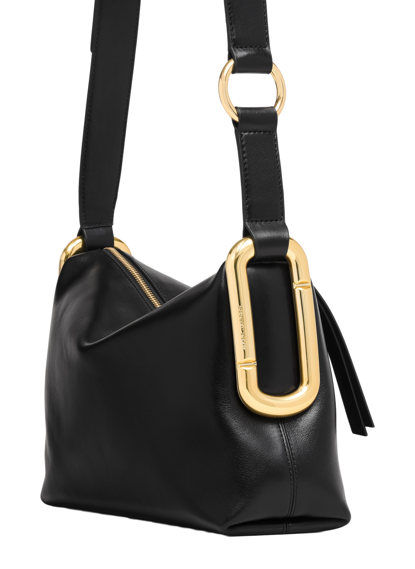 Bolso de hombro The Scene Medium de cuero MARC JACOBS Negro