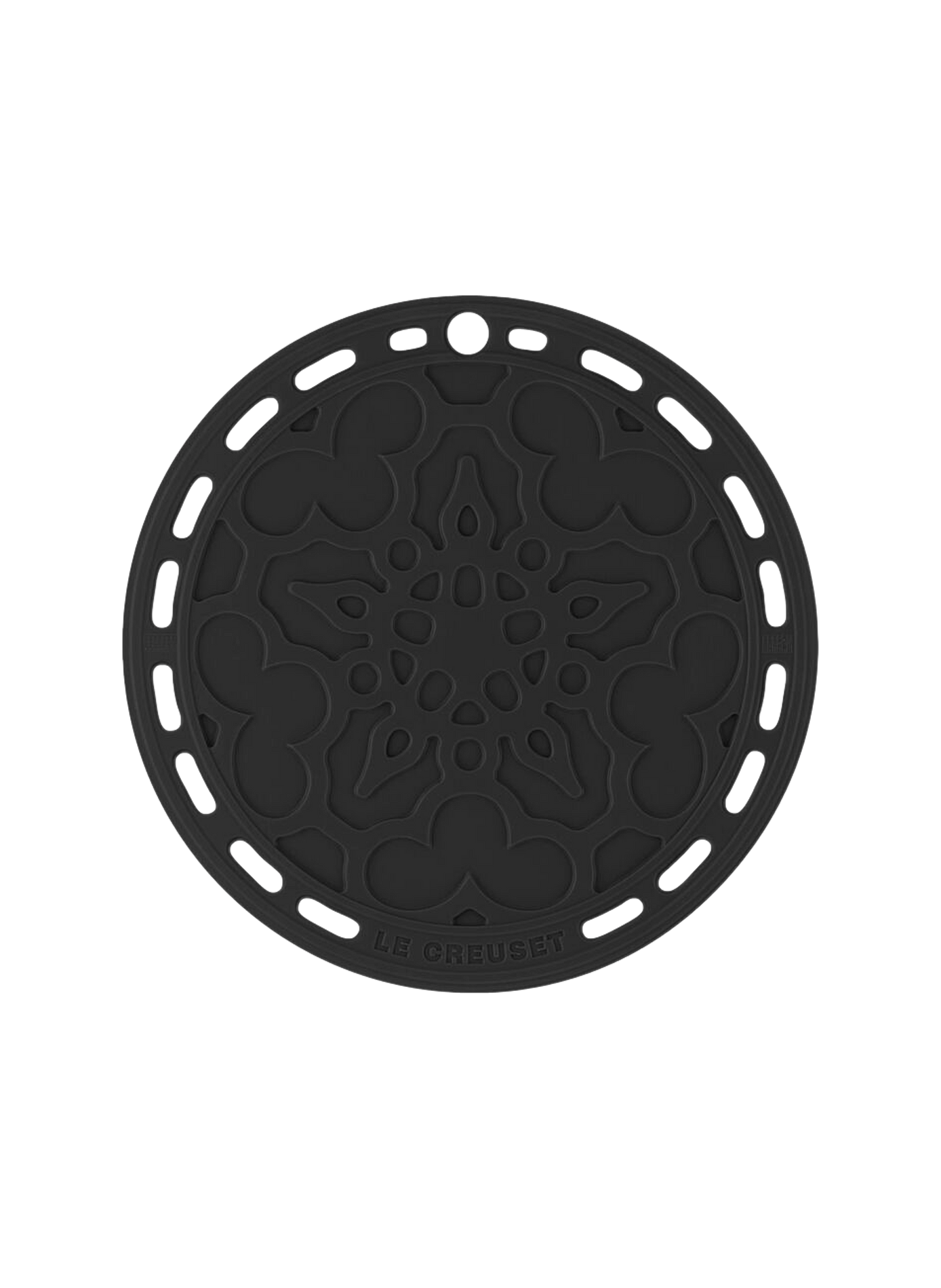 Blumen-Untersetzer LE CREUSET Schwarz